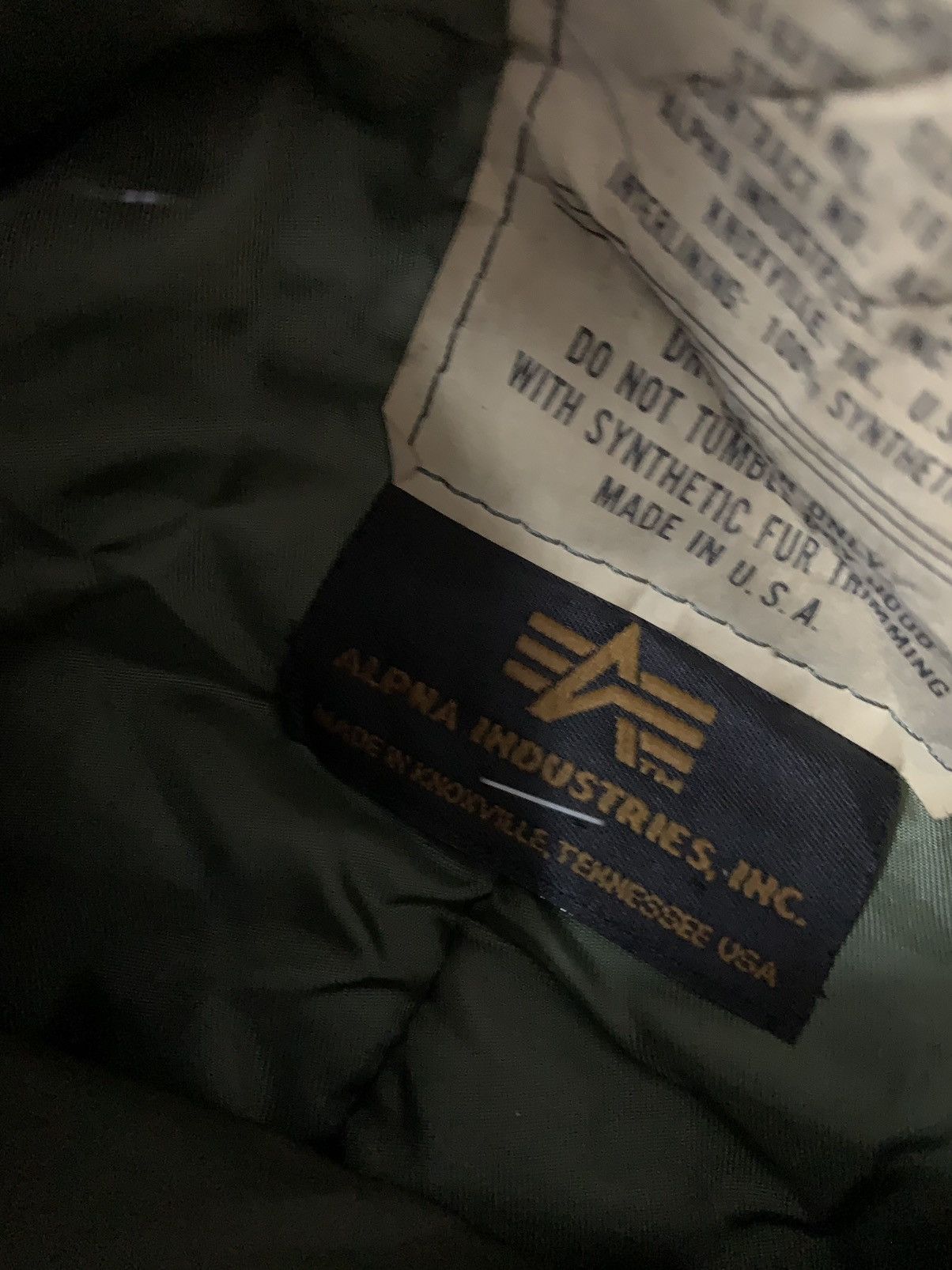 Alpha Industries 💥FinalDrop💥Vintage Military Alpha Flying Man’s Fur Jacket Size US XL / EU 56 / 4 - 9 Thumbnail