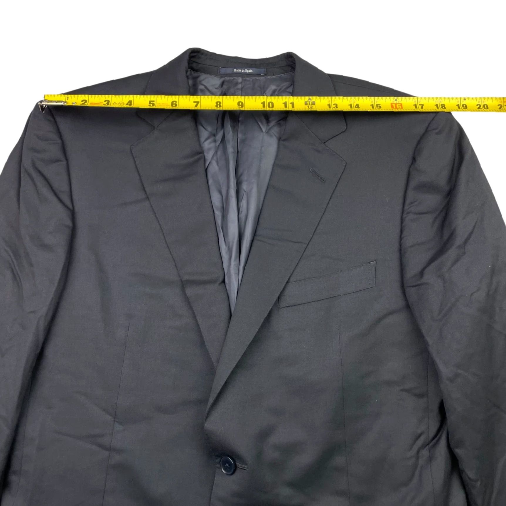 Ermenegildo Zegna Men’s Multiseason 100% Wool 3-Button Blazer Navy Spain 42R