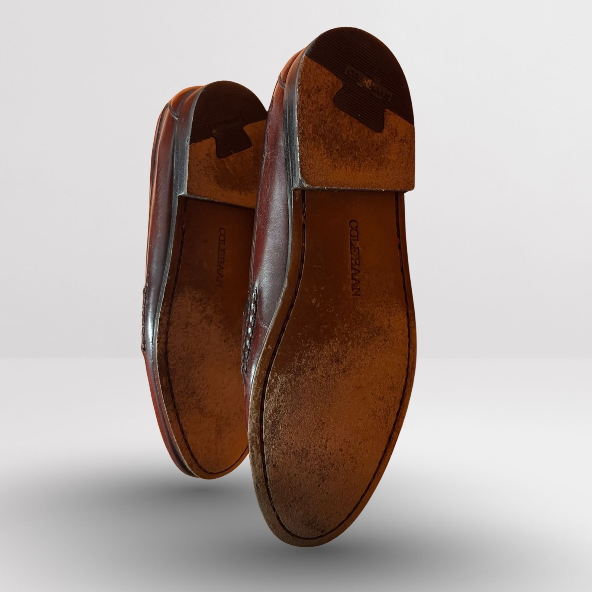 Cole Haan Cole Haan Men’s Brown Leather Loafers – Size 9 Slip-On Dress Size US 9 / EU 42 - 4 Thumbnail