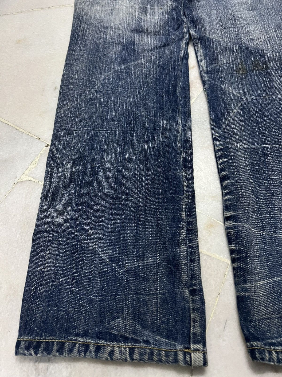 If Six Was Nine × Japanese Brand 💥Double Waist💥Vintage Japanese Brand Unbrand Claw Jean Japan Size US 34 / EU 50 - 11 Thumbnail
