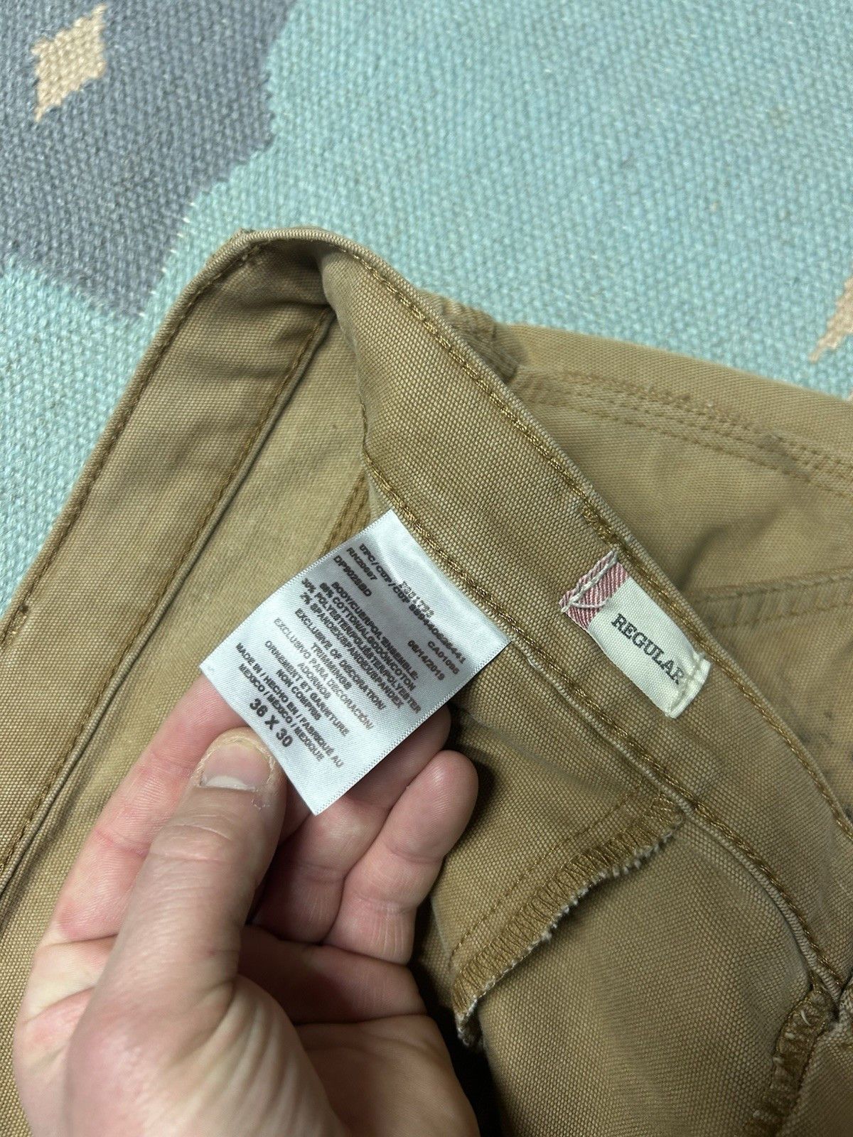 Vintage Dickies flex canvas cargo pants grunge workwear skater 38x28 Size US 38 / EU 54 - 10 Thumbnail