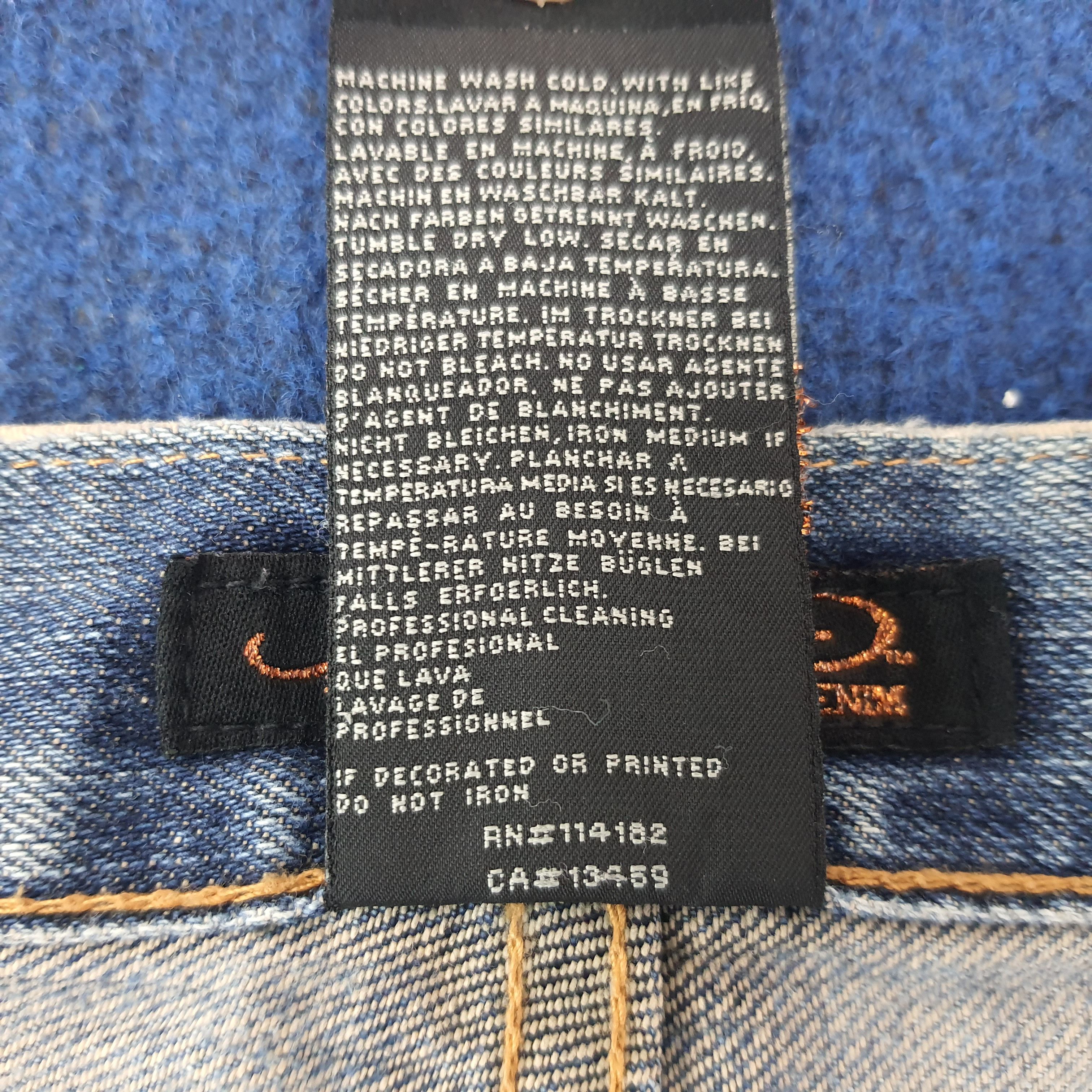 Ed Hardy Vintage Ed Hardy by Christian Audigier Jeans C258N3 Size US 32 / EU 48 - 8 Thumbnail