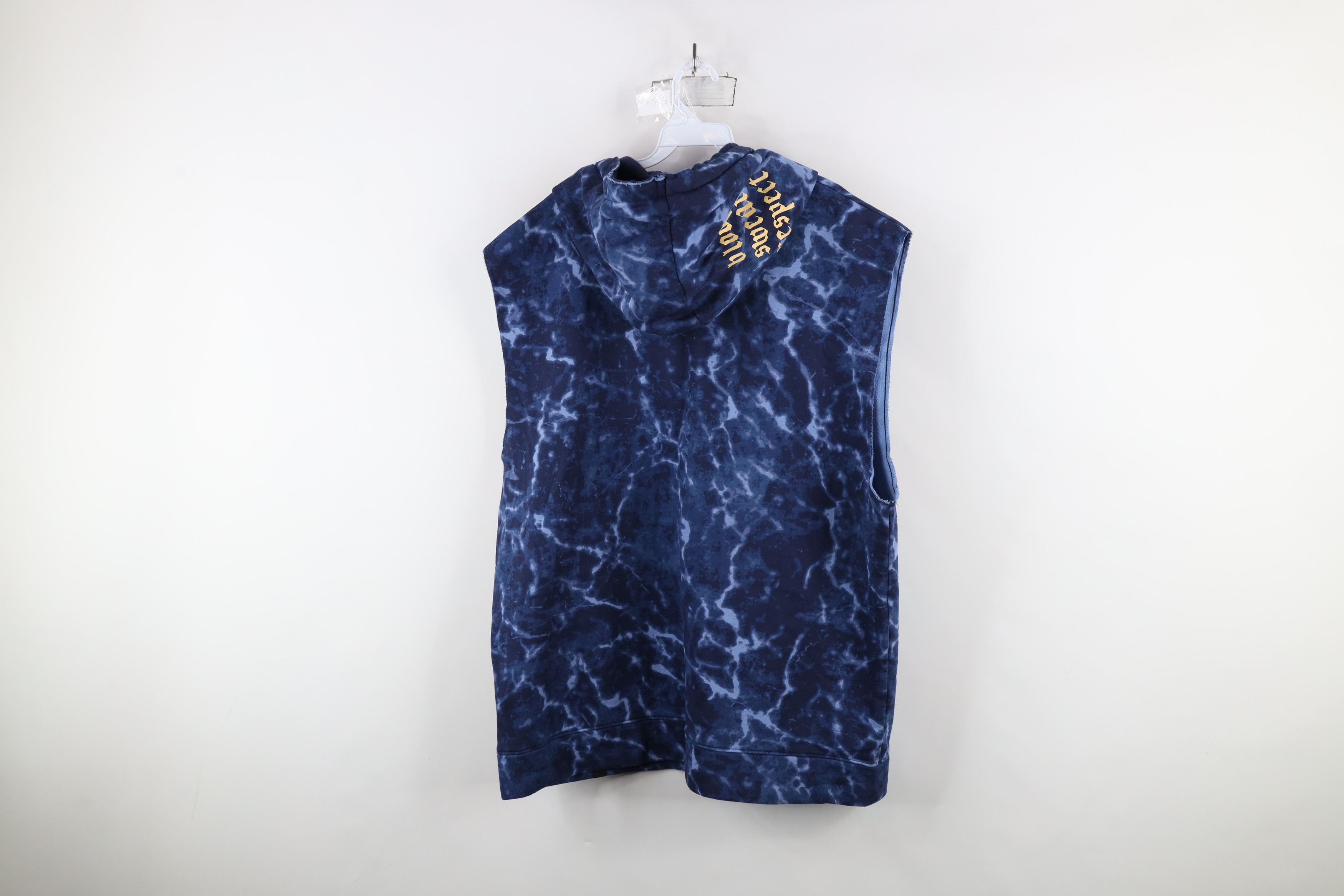 Under Armour × Vintage Under Armour x Project Rock Wash Sleeveless Muscle Hoodie Size US XXL / EU 58 / 5 - 11 Thumbnail