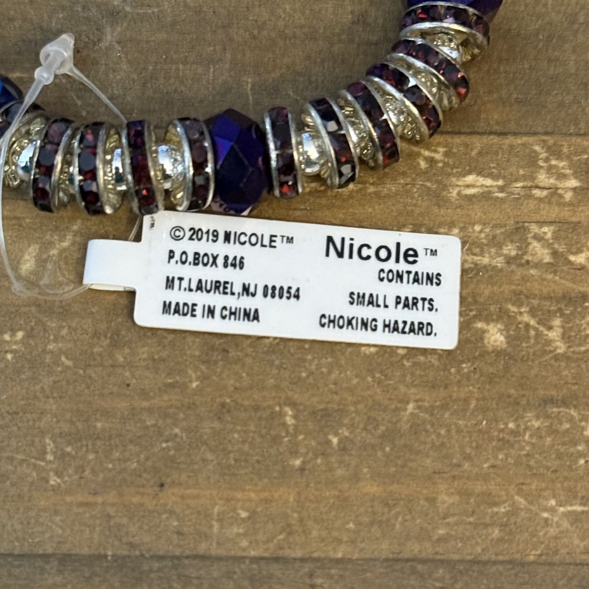 Other Nicole crystal bead stretch bracelet Size ONE SIZE - 4 Thumbnail