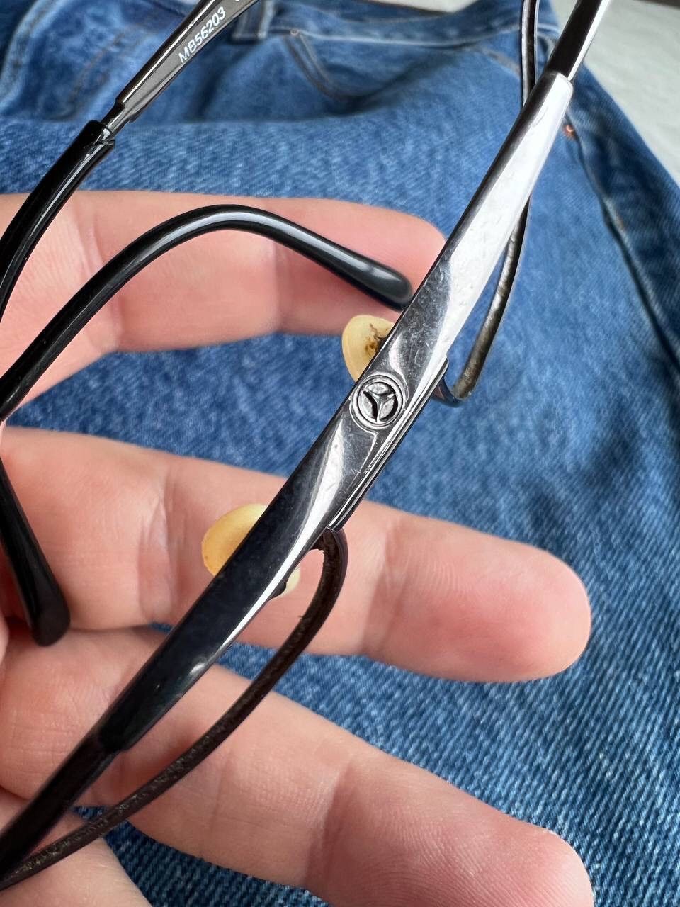 Mercedes-Benz × Vintage Mercedes Benz vintage eyeglasses eyewear Germany frame 2002 Size ONE SIZE - 3 Thumbnail