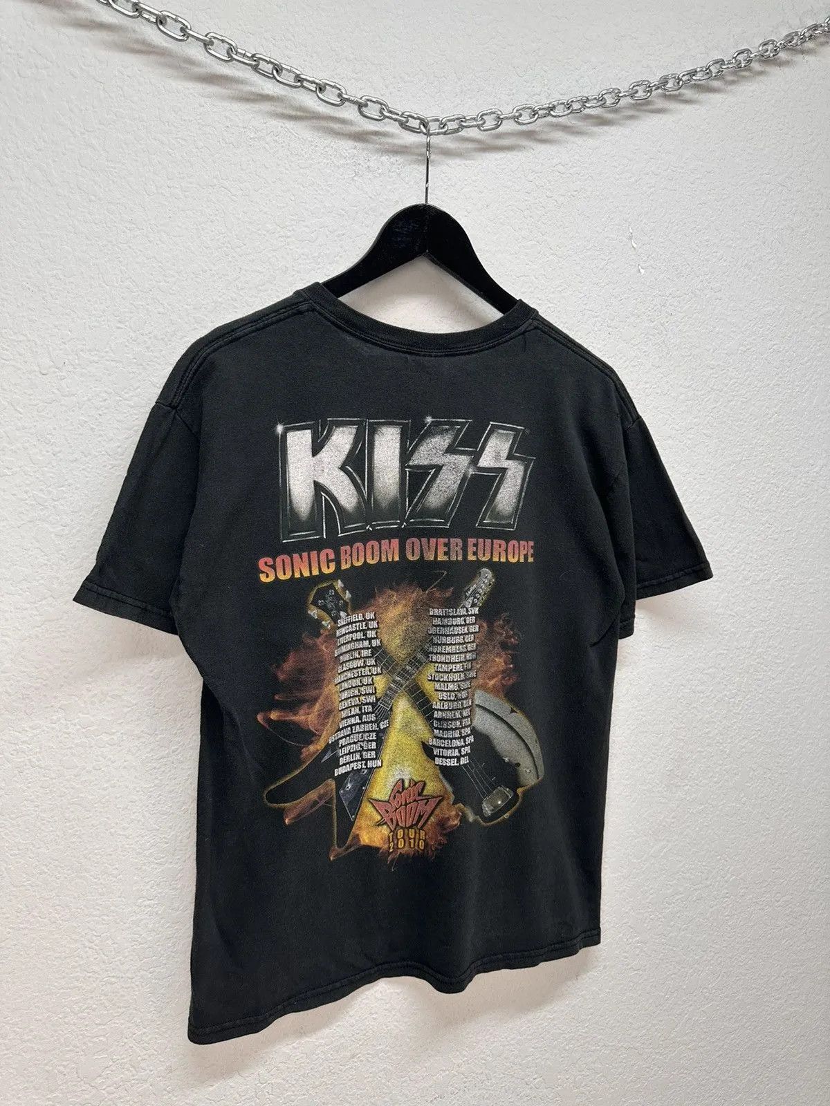 KISS Vintage Merch Kiss T-shirt Faded Punk Rock Band tee Opium Size US M / EU 48-50 / 2 - 7 Thumbnail