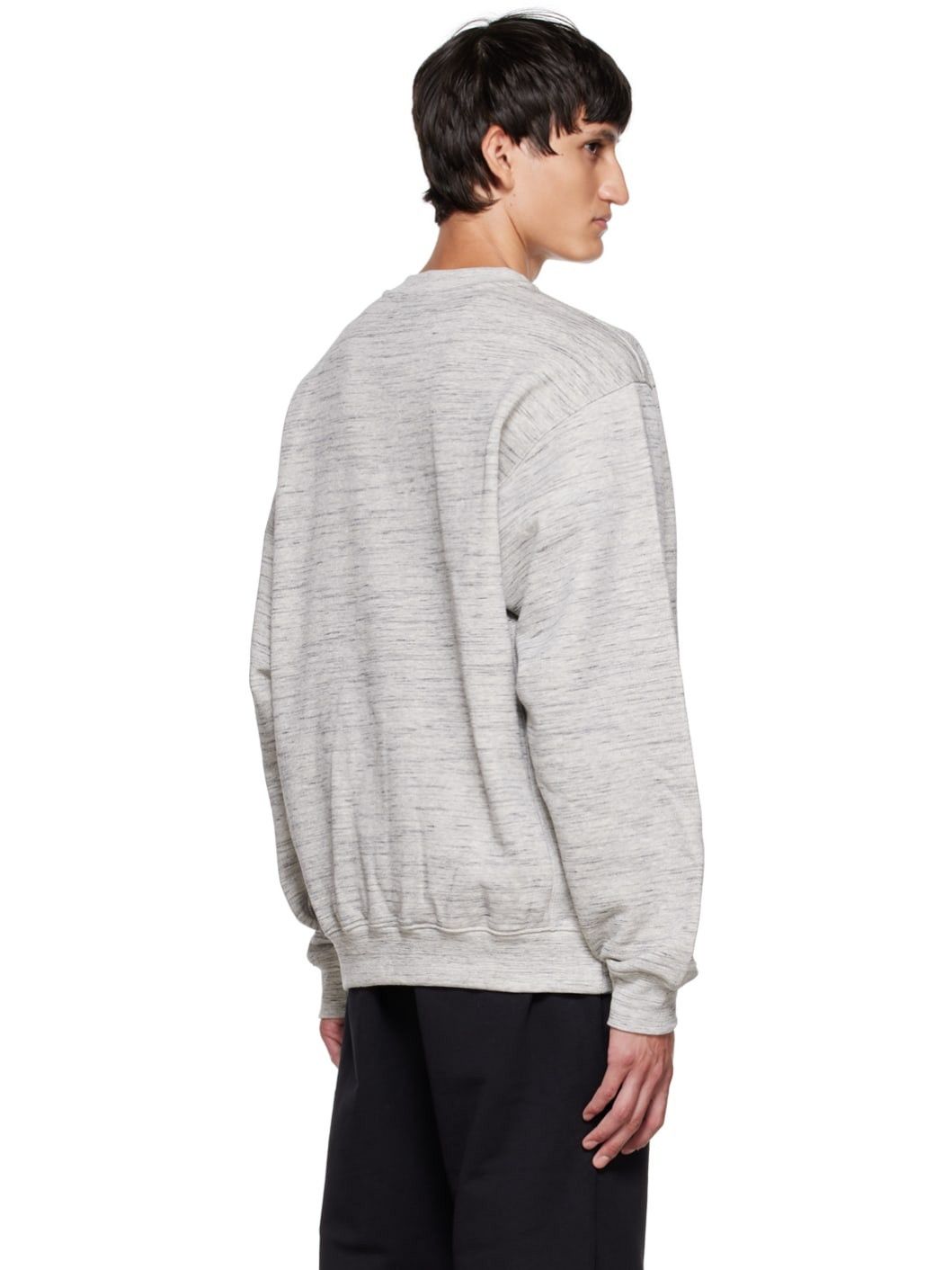Moschino o1y0225 Logo Crewneck Sweatshirt in Grey Size US S / EU 44-46 / 1 - 3 Thumbnail