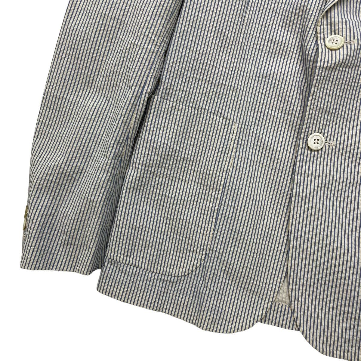 Japanese Brand × MasterPiece × Vintage Japanese Brand Scye Masterpiece Stripe Casual Jacket Size US M / EU 48-50 / 2 - 5 Thumbnail