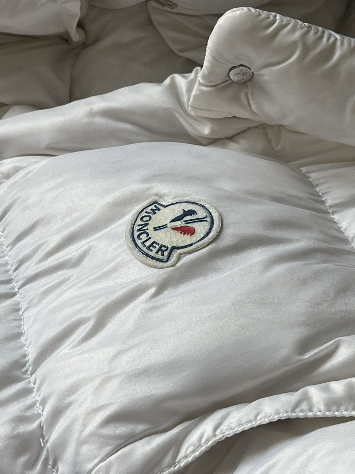 Moncler × Moncler Grenoble × Vintage 80’s 2 in 1 Moncler Grenoble Down Jacket Vest Vintage White Size US M / EU 48-50 / 2 - 17 Thumbnail