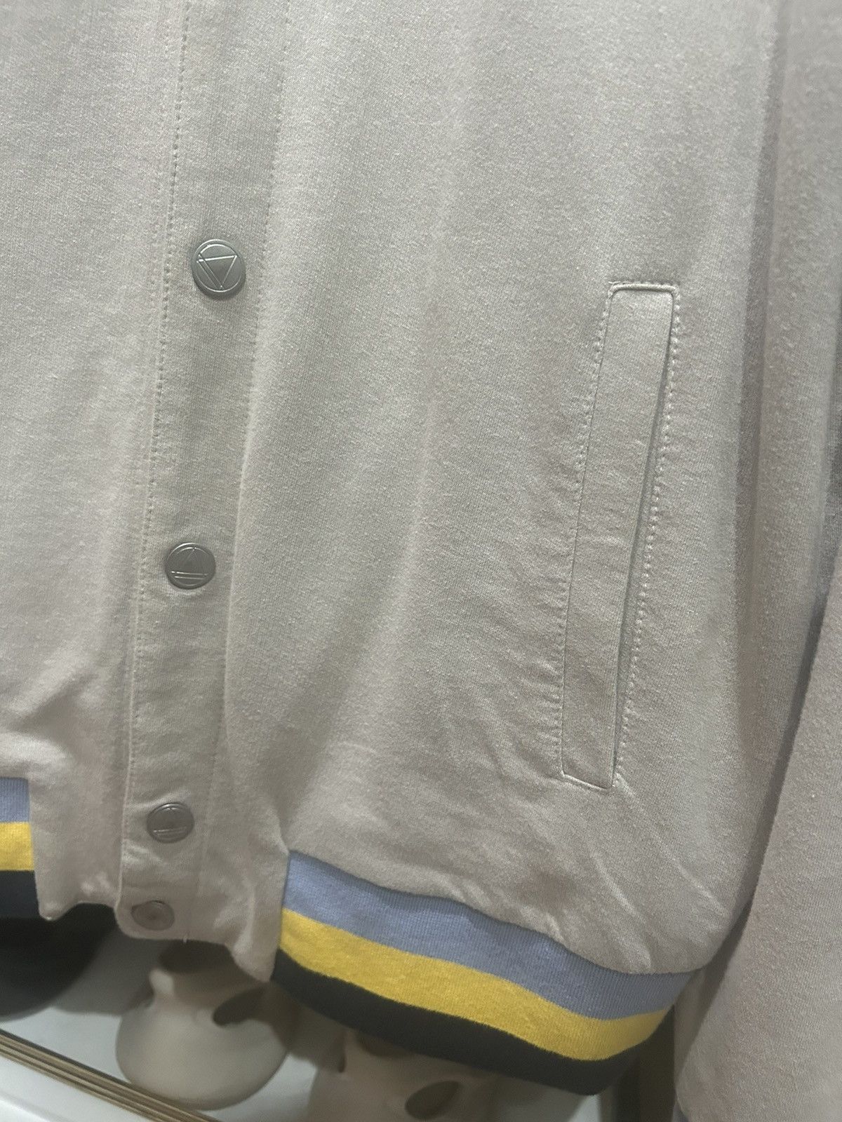 Eleven Paris button up sweatshirt
