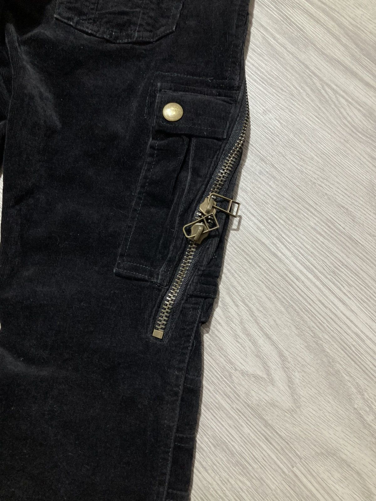 If Six Was Nine 2000s Manies Corduroy Anarchy Punk Vkei Lgb Style Pants Size US 28 / EU 44 - 5 Thumbnail