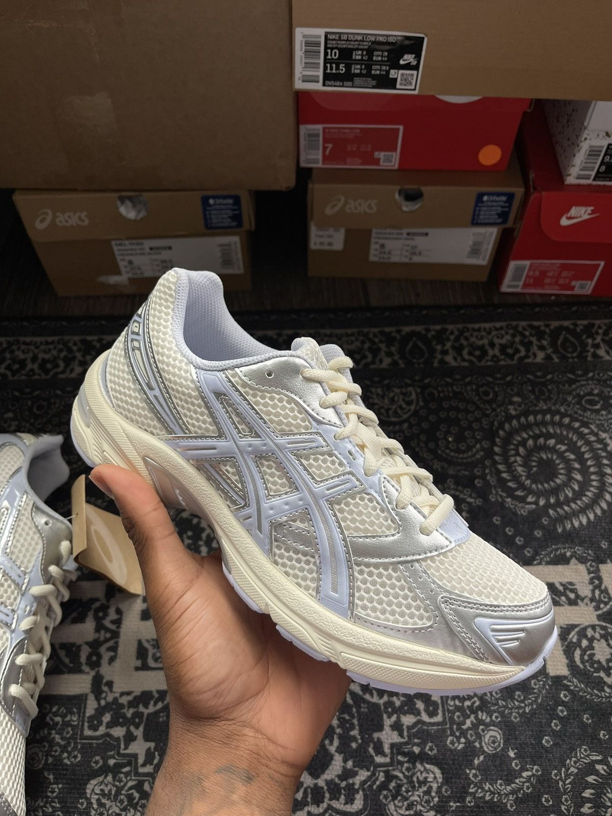 Asics ASICS Gel 1130 ‘Silver Pack Blue Fade’ Size US 7 / EU 40 - 6 Thumbnail