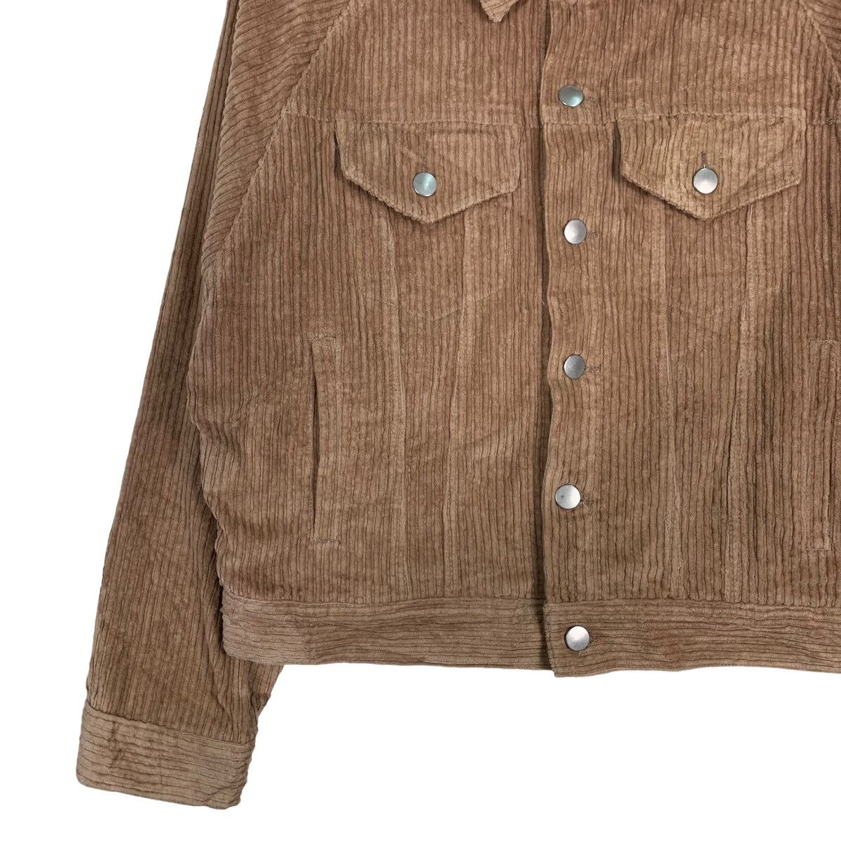 Japanese Brand ENVYM Corduroy Crop Jacket #0102-C6 Size US M / EU 48-50 / 2 - 4 Thumbnail