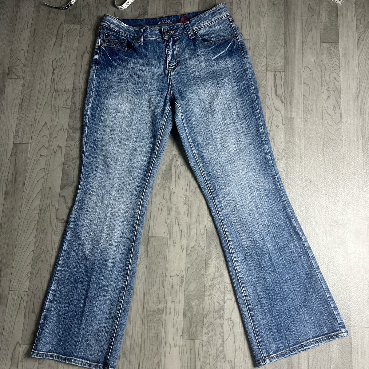 Other Vintage Y2K Light Wash Denim Jeans Size US 32 / EU 48 - 3 Thumbnail