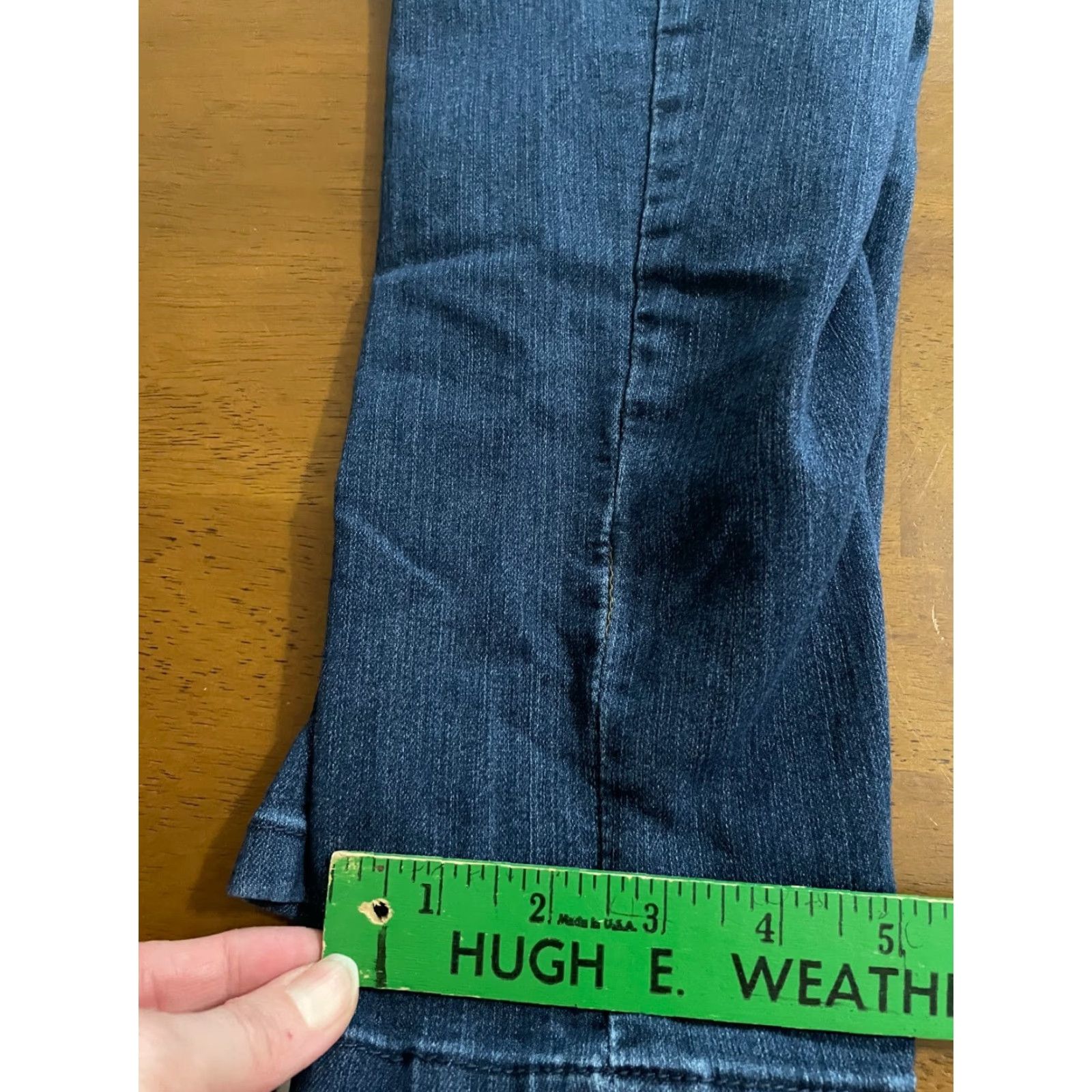 Vintage DEMOCRACY AB-Technology Jeans Size 8 Skinny Women Blue Denim Cotton Blend 5-Pocket Slimming Stretch Inseam 28 in Heart? (Note: remove question) Size 30" / US 8 / IT 44 - 4 Thumbnail