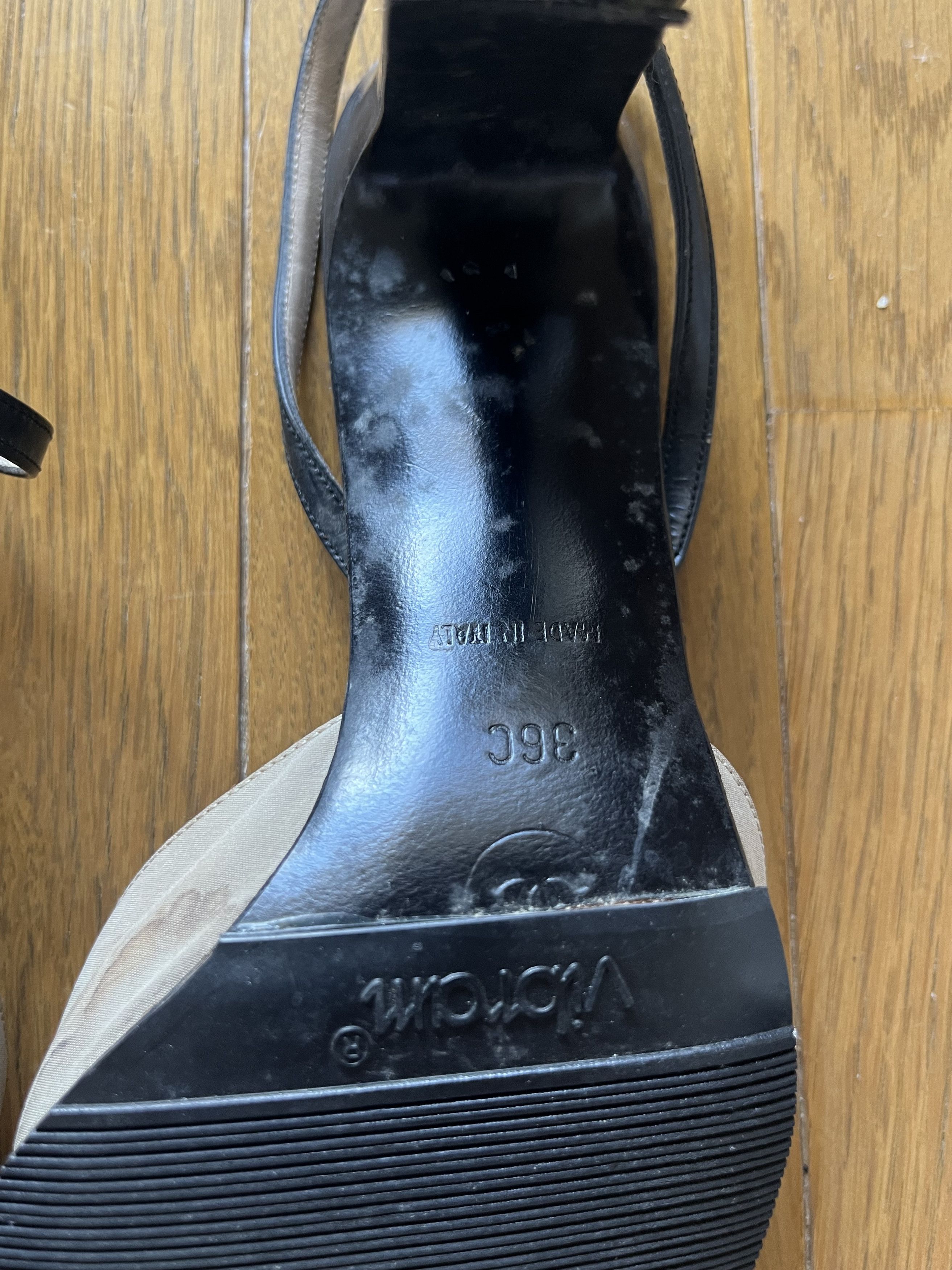 Chanel Chanel pumps black and beige heels Size US 5 / IT 35 - 12 Thumbnail