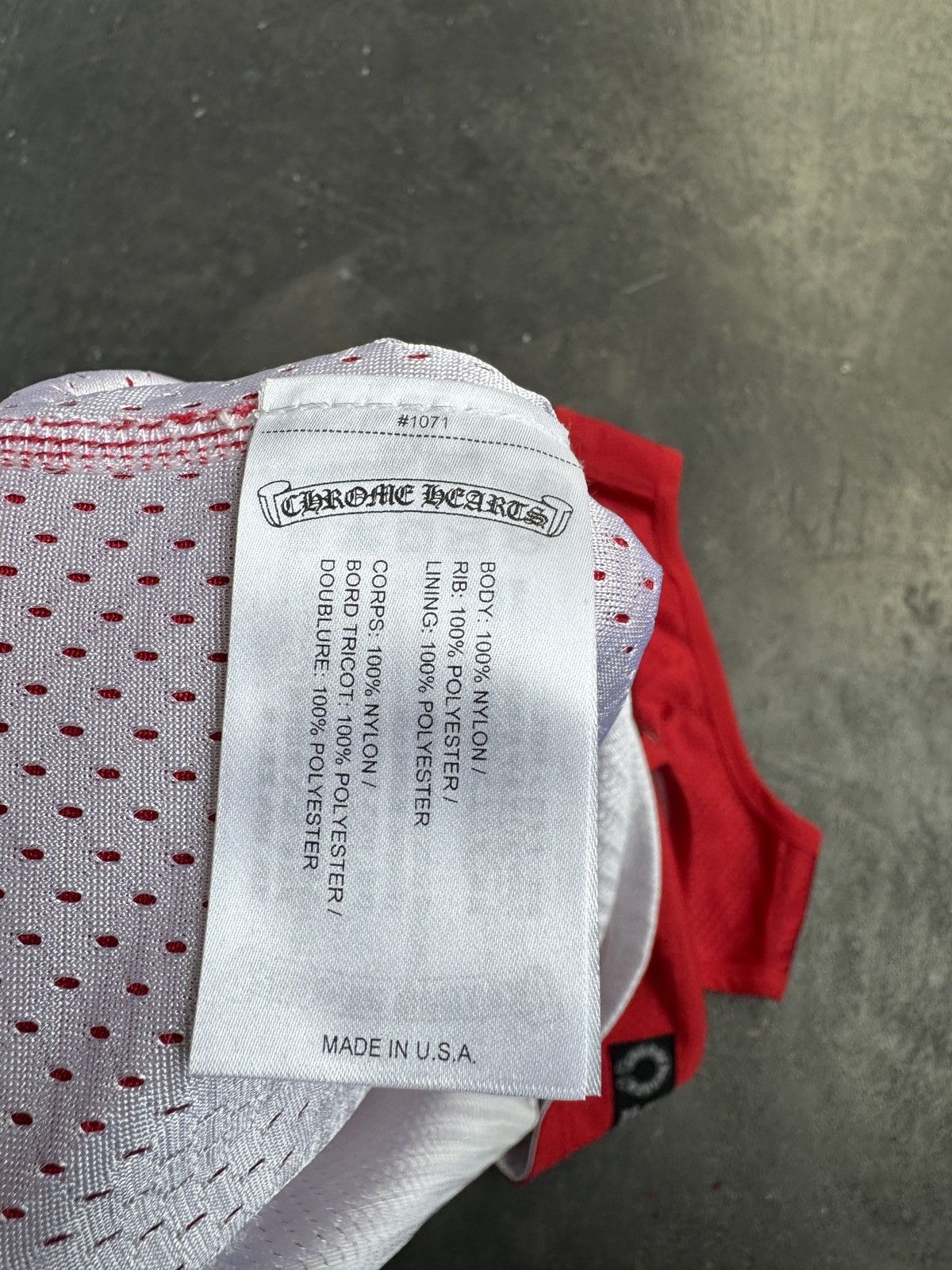 Chrome Hearts × Matty Boy Chrome Hearts Basketball Jersey Size US L / EU 52-54 / 3 - 7 Thumbnail