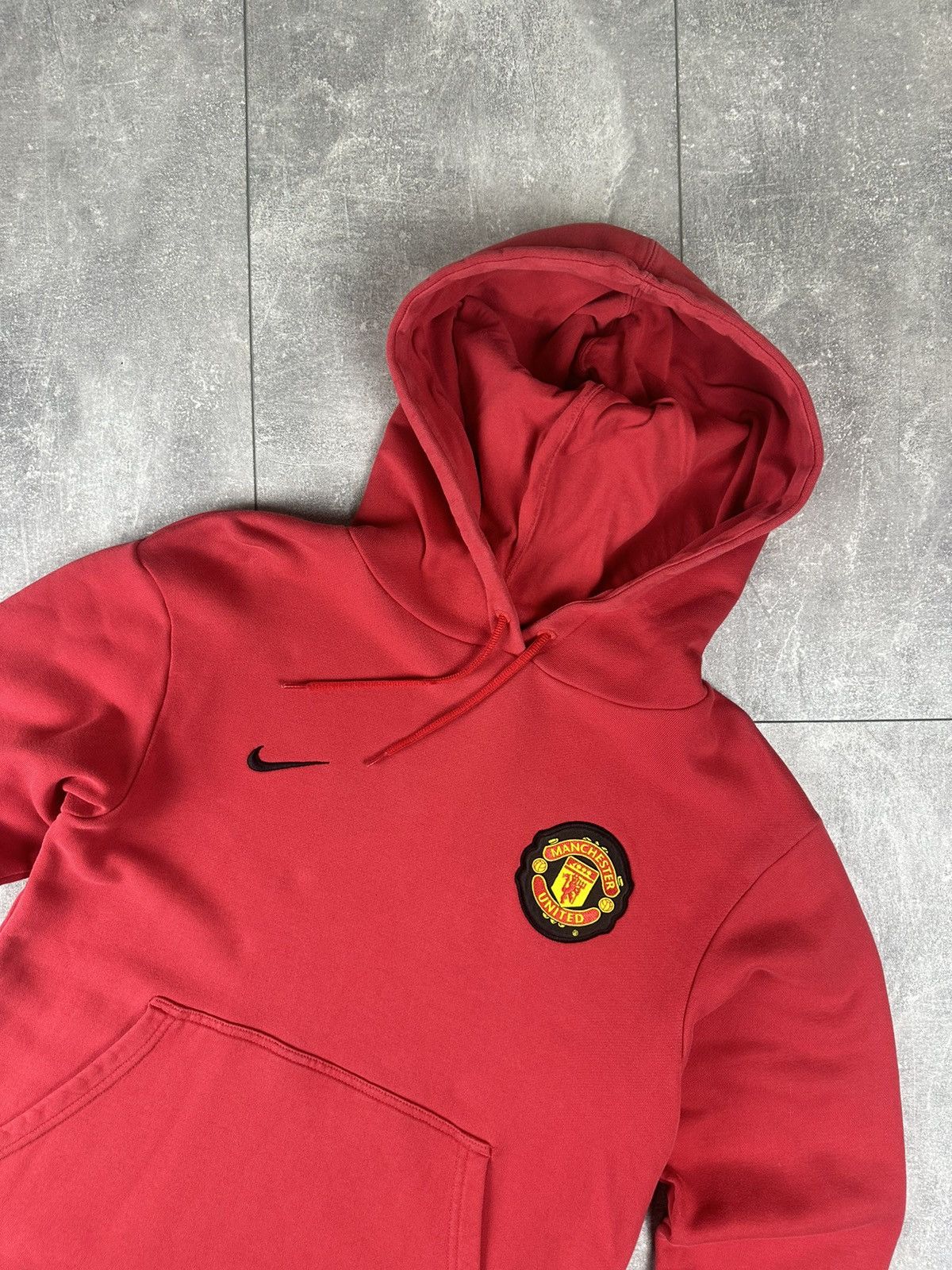 Nike Nike Manchester United Vintage Soccer Football Hoodie Size US S / EU 44-46 / 1 - 2 Thumbnail