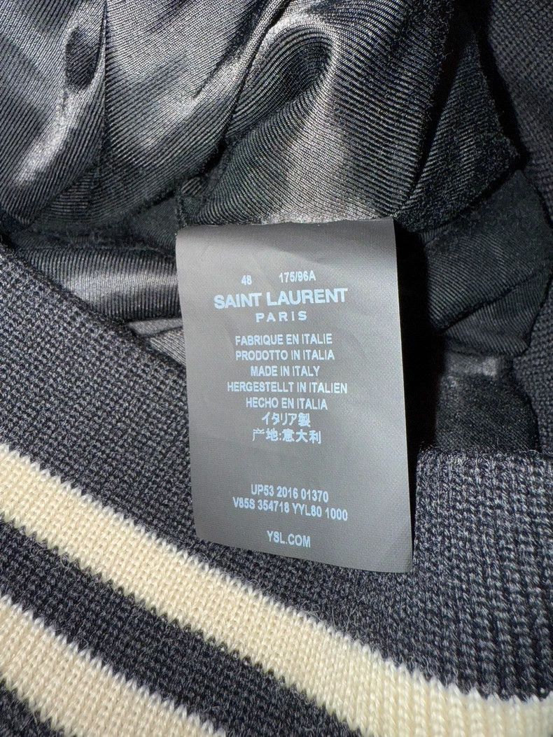 Saint Laurent Paris Saint Laurent Paris Classic baseball jacket-2506 Size US M / EU 48-50 / 2 - 7 Thumbnail