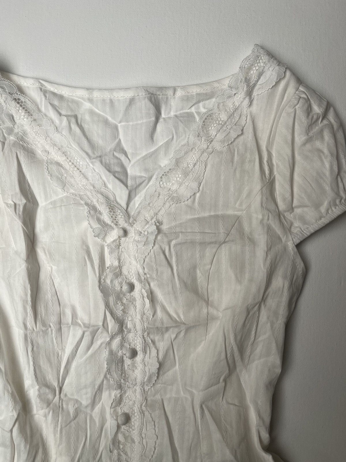 Other White lace blouse Size S / US 4 / IT 40 - 3 Thumbnail
