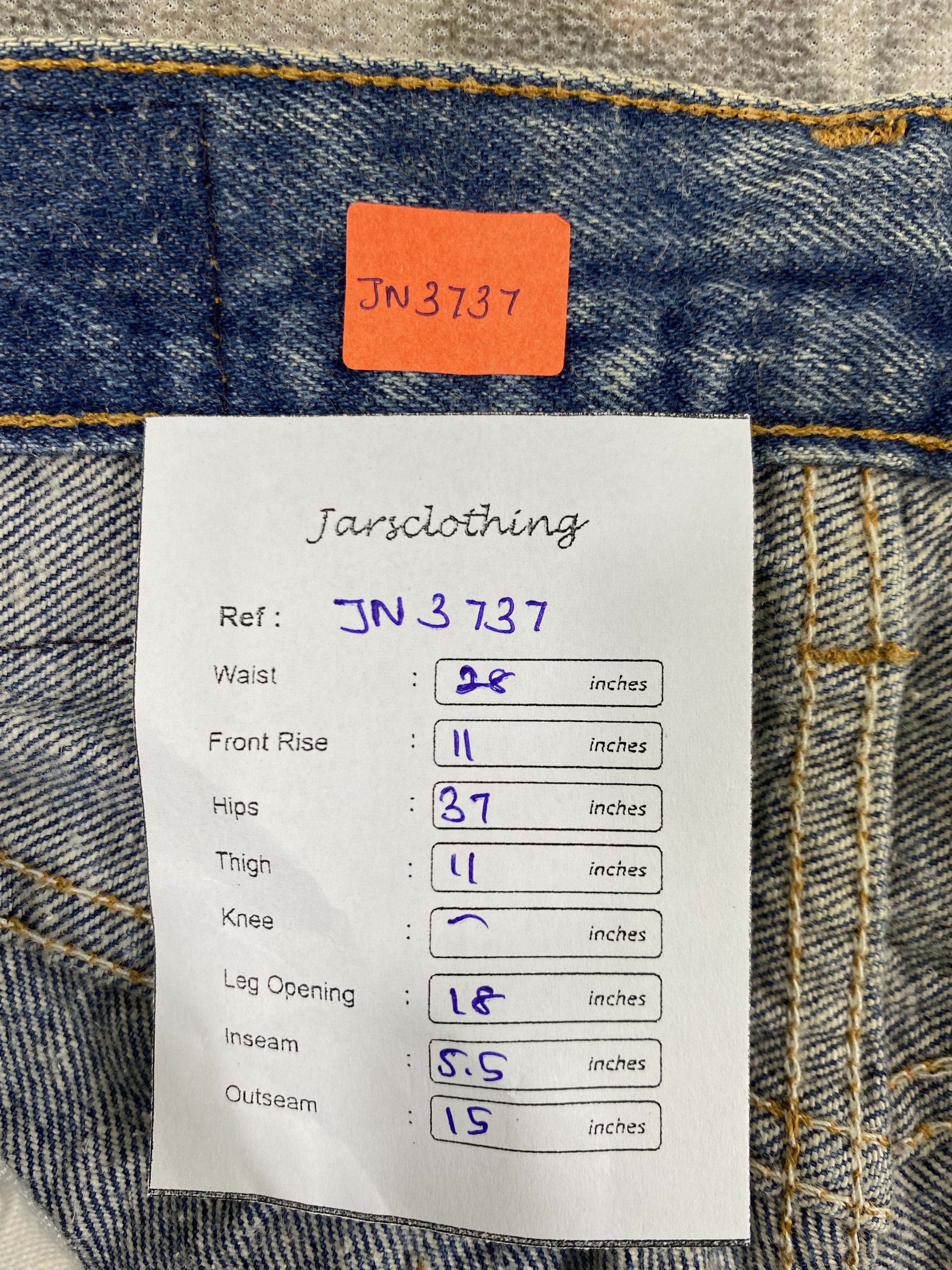 Levi's Blue Vintage Levi's 501 Jeans 28x5.5 Short Denim- JN3737 Size US 28 / EU 44 - 6 Thumbnail