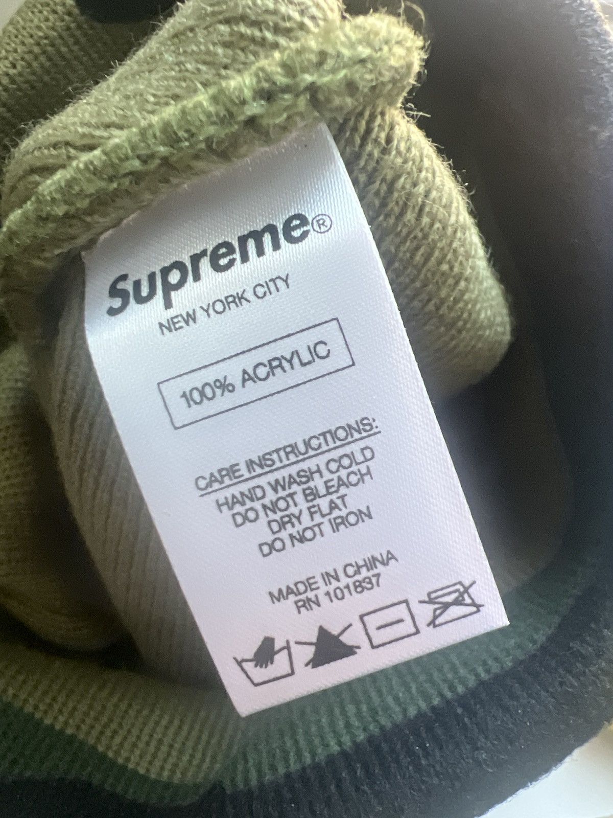 Supreme Supreme I Love NY Beanie FW17 Size ONE SIZE - 5 Thumbnail