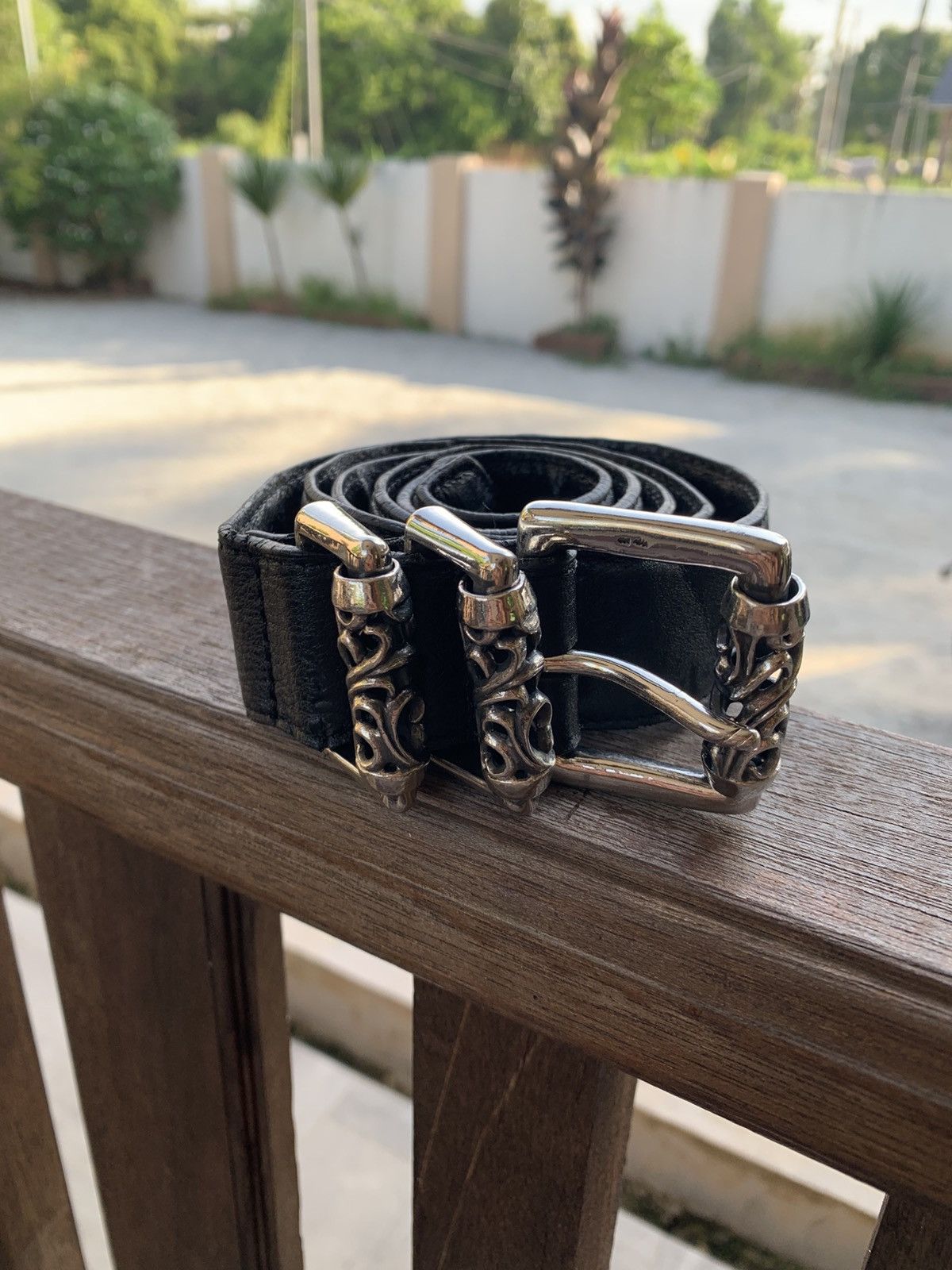 Chrome Hearts Leather Belt