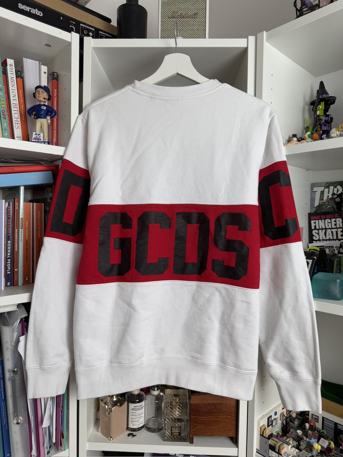 Designer × GCDS GCDS big spellout logo boxy baggy sweatshirt crewneck S italy Size US S / EU 44-46 / 1 - 2 Thumbnail