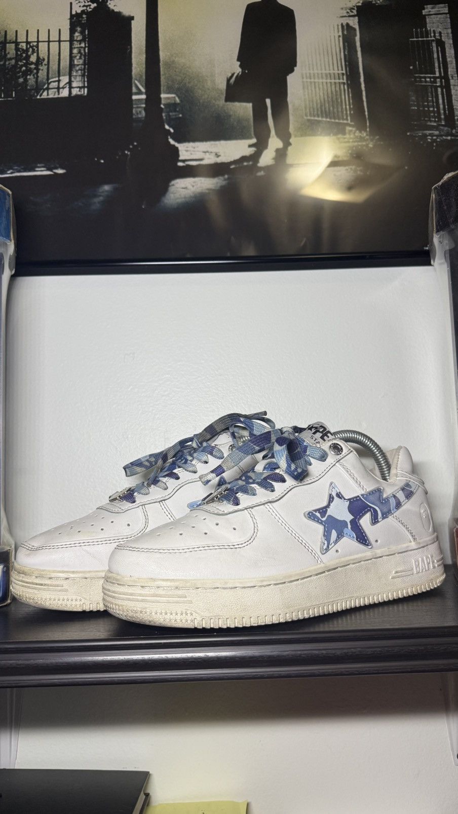 Bape Vintage Women’s A Bathing Ape Bapestas ABC Camo Shoes Size US 6.5 / IT 36.5 - 5 Thumbnail