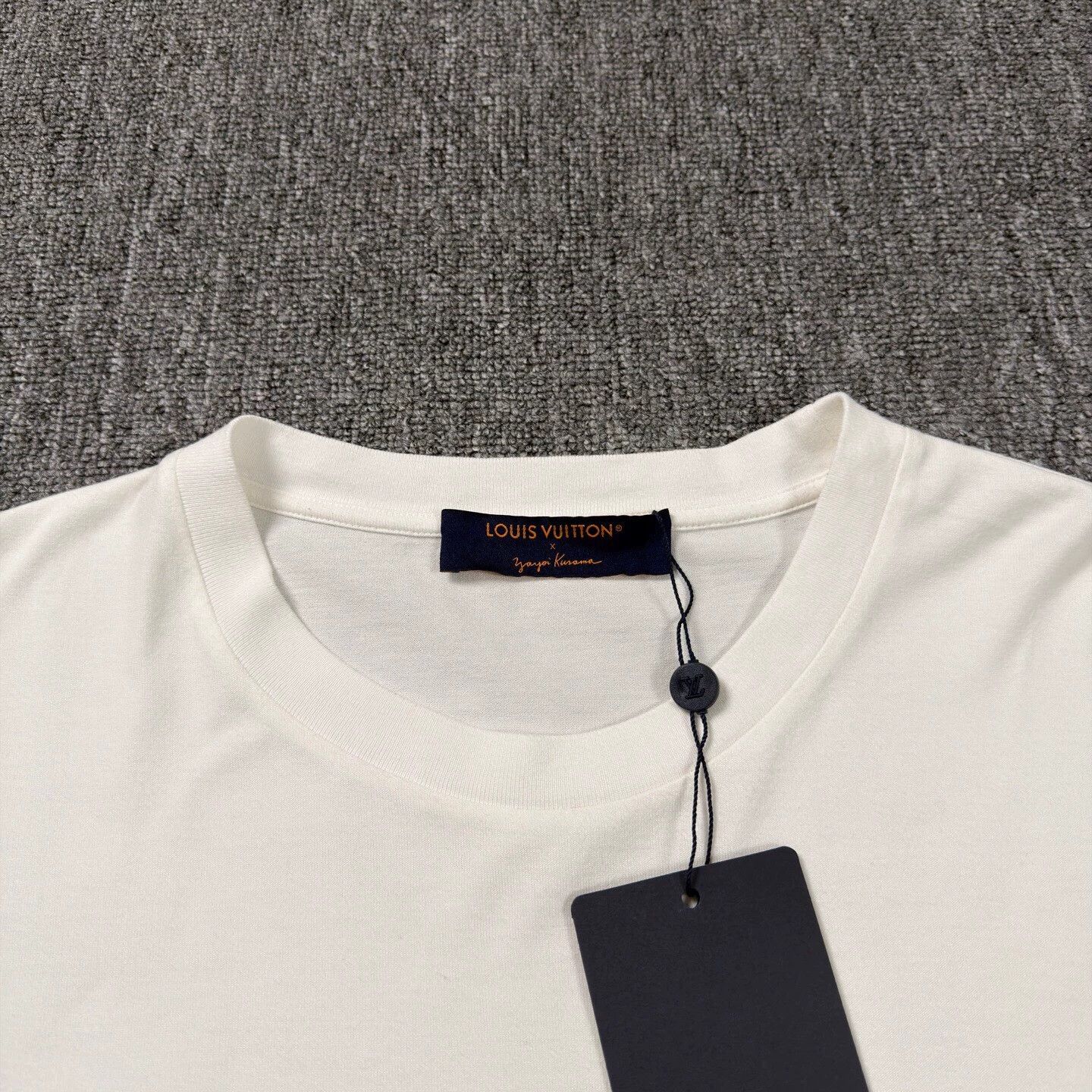Louis Vuitton LV x Yayoi Kusama Pumpkin White SS Tee XL New Size US XL / EU 56 / 4 - 3 Thumbnail