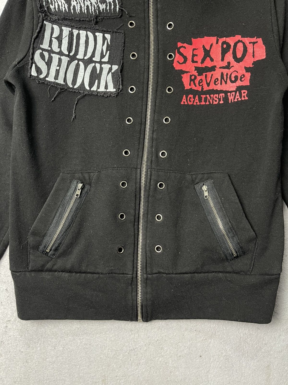 Sex Pot ReVeNGe Vintage Sex Pot Revenge Punk Graphic Zip Hoodie Size US M / EU 48-50 / 2 - 5 Thumbnail