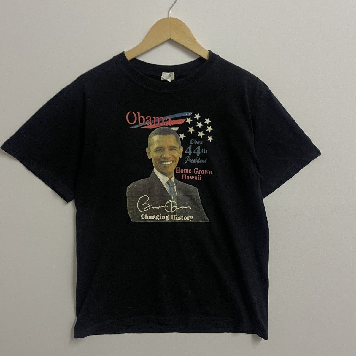Anvil × Vintage Obama our 44th president T-shirt Vintage Size US M / EU 48-50 / 2 - 1 Thumbnail