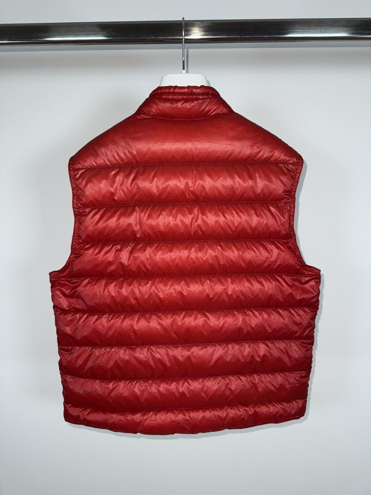Moncler Moncler Men’s Gilet Gui Vest Size 2 (XS/S) Red Size US S / EU 44-46 / 1 - 5 Thumbnail