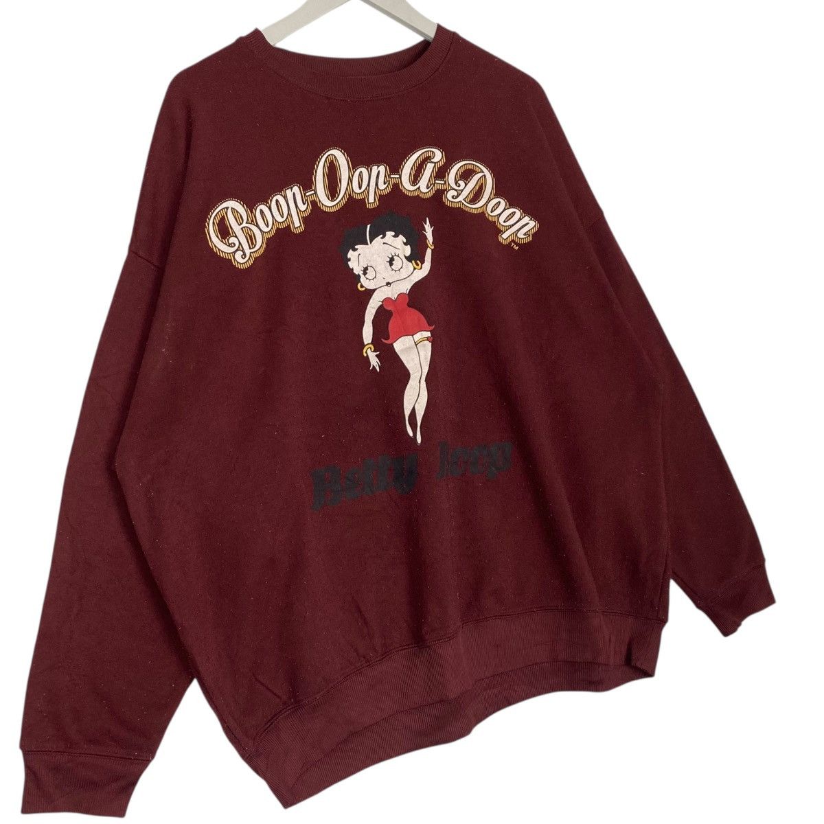 Other Vintage Betty Boop Printed Crewneck Sweatshirt Red Size LL Size US L / EU 52-54 / 3 - 3 Thumbnail