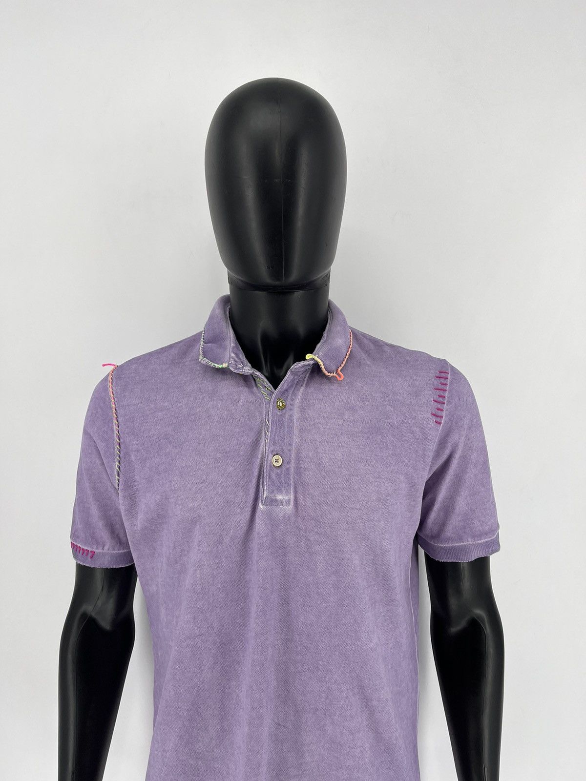 Vintage POLO BOB Teinture vegetale ,rebrode main, made in Italie Size US XL / EU 56 / 4 - 1 Thumbnail