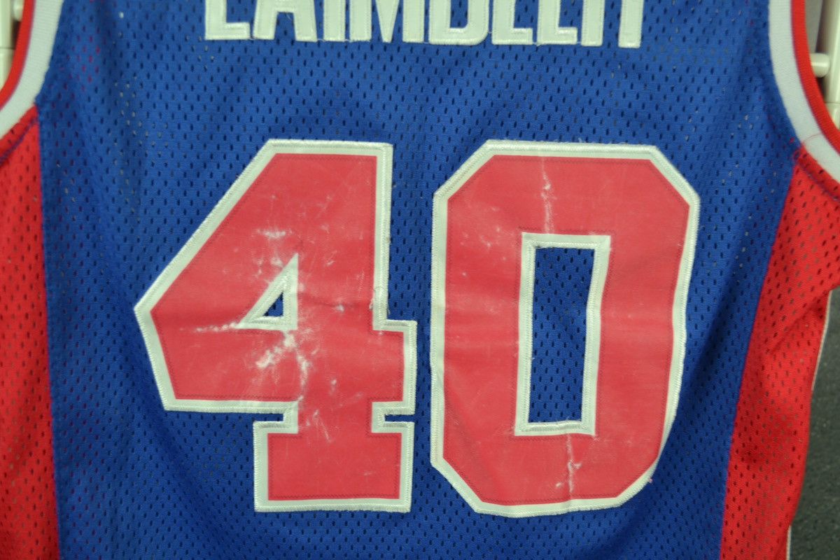 NBA Detroit Pistons Laimbeer #40 jersey hardwood classics adidas Size US S / EU 44-46 / 1 - 7 Thumbnail
