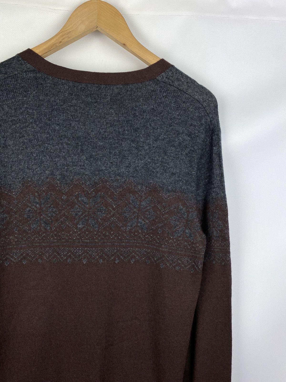 Allsaints × Japanese Brand Allsaints Scafell wool / alpaca men’s cardigan sweater Size US M / EU 48-50 / 2 - 17 Thumbnail