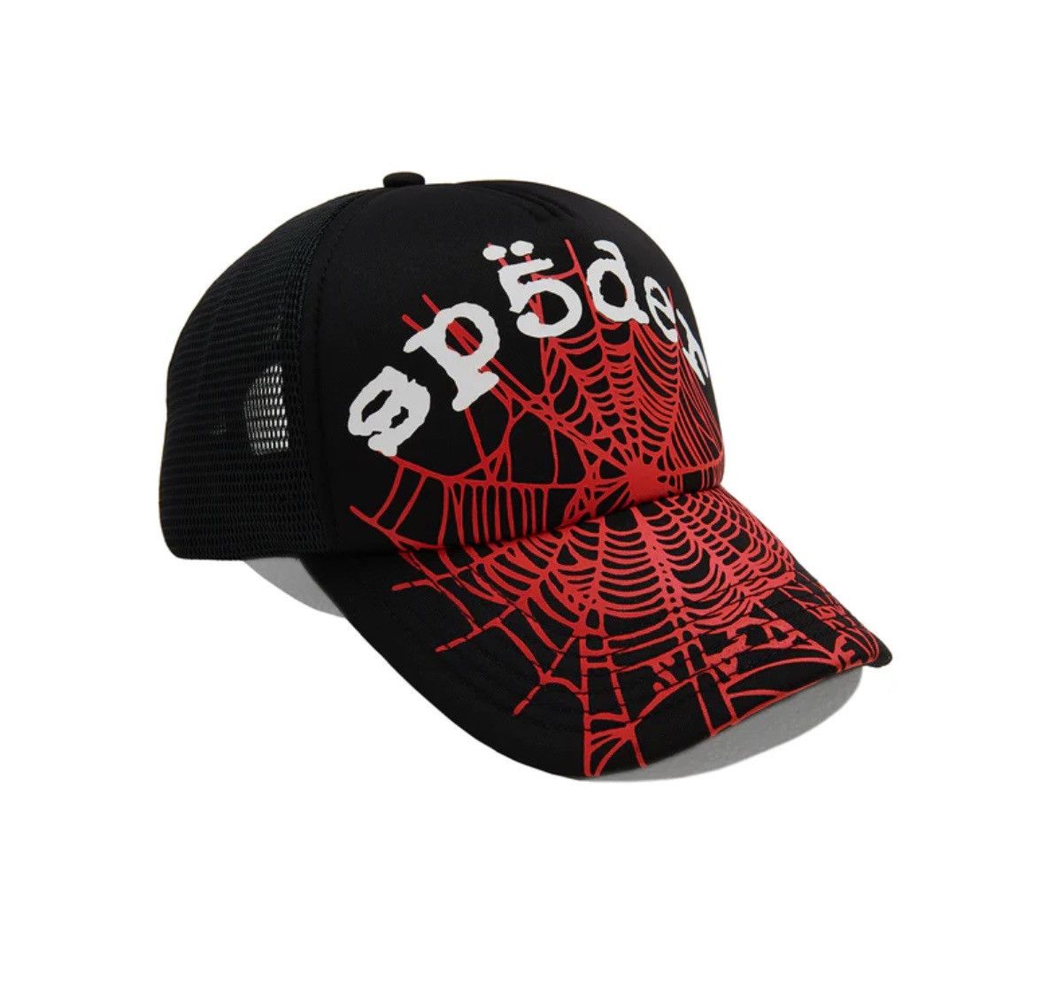 Sp5der SP5DER OG Web V2 Trucker Hat Size ONE SIZE - 1 Thumbnail