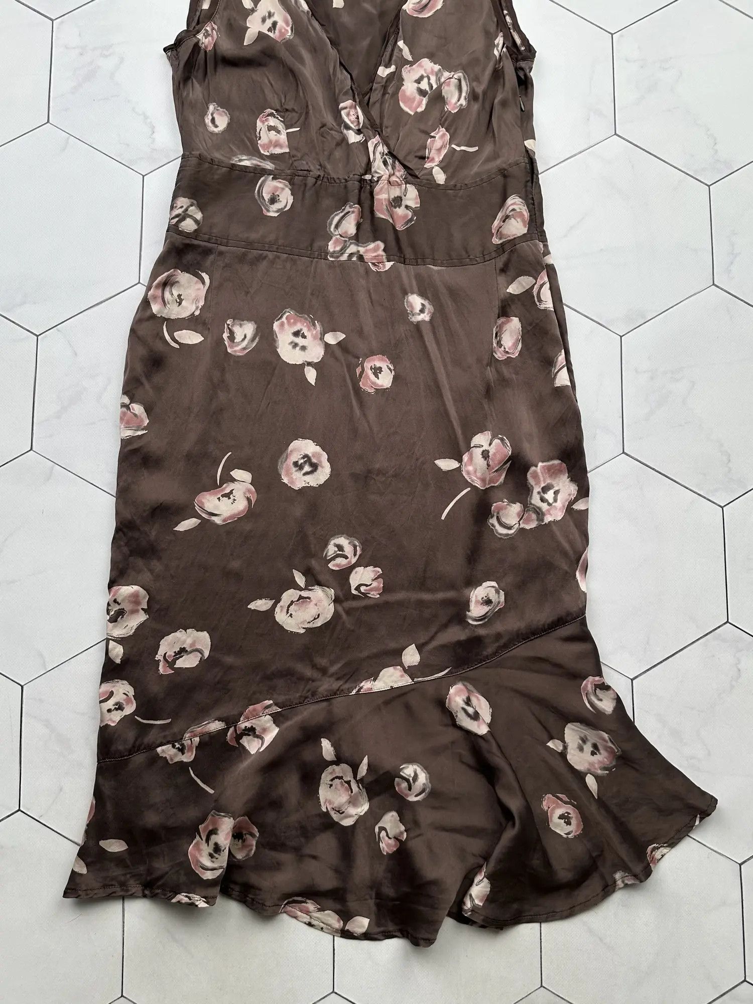 Gerard Darel Gerard Darel Vintage Silk Dress (B183) Size S / US 4 / IT 40 - 3 Thumbnail
