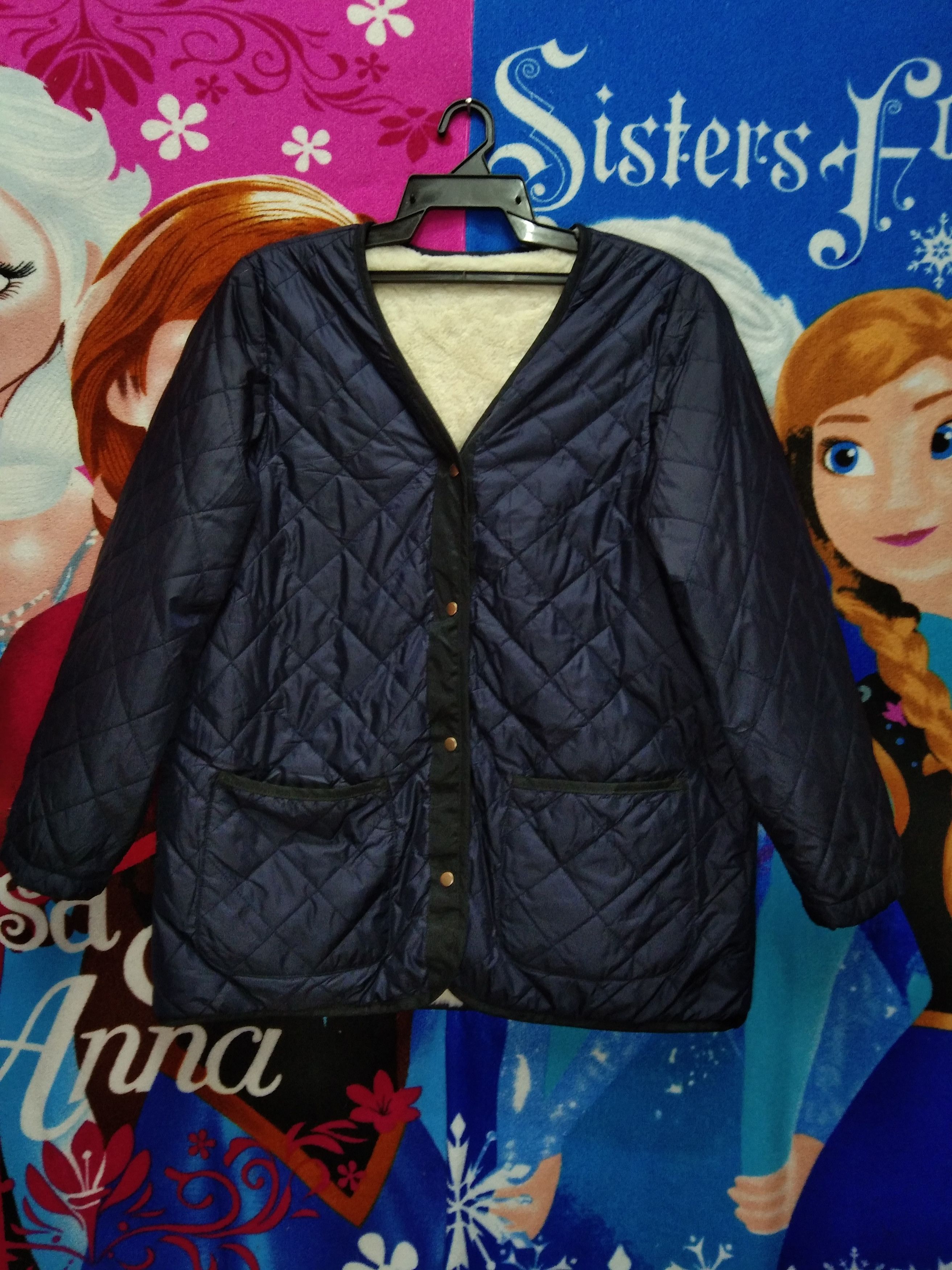 JAPANESE BRAND CARDIGAN QUILTED JACKET