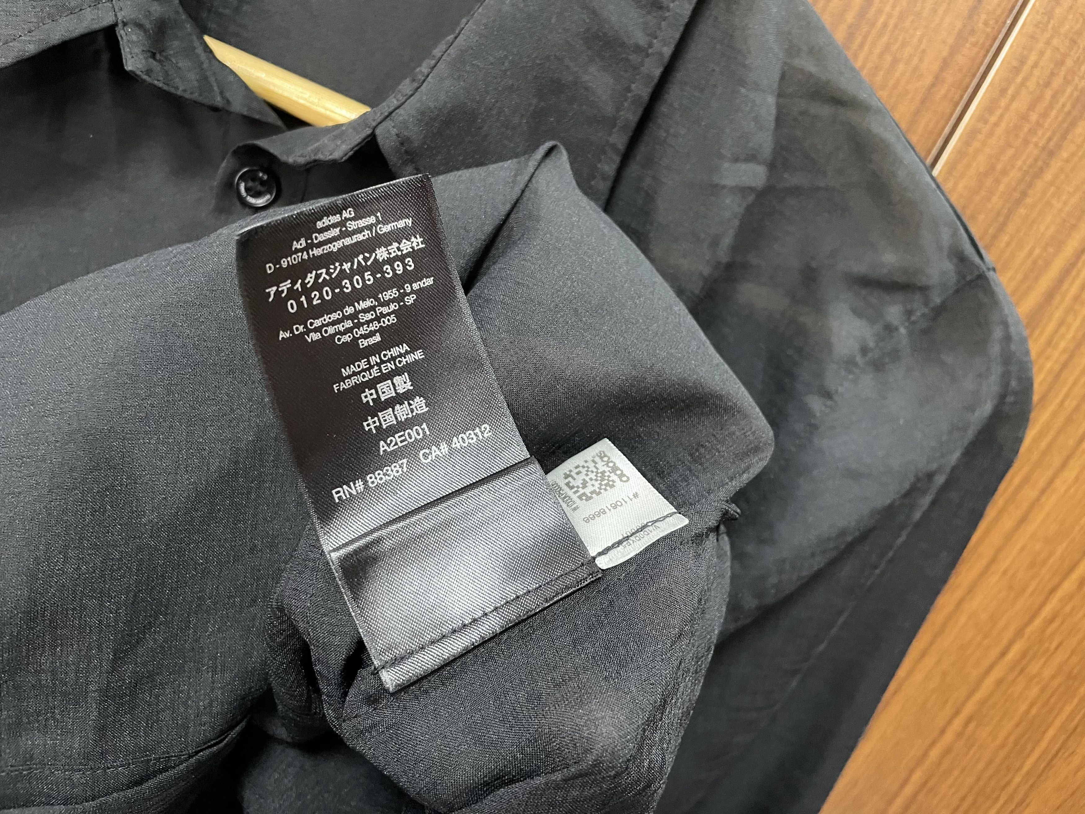 Adidas Y-3 See Through Button Up Long sleeve Size US S / EU 44-46 / 1 - 8 Thumbnail