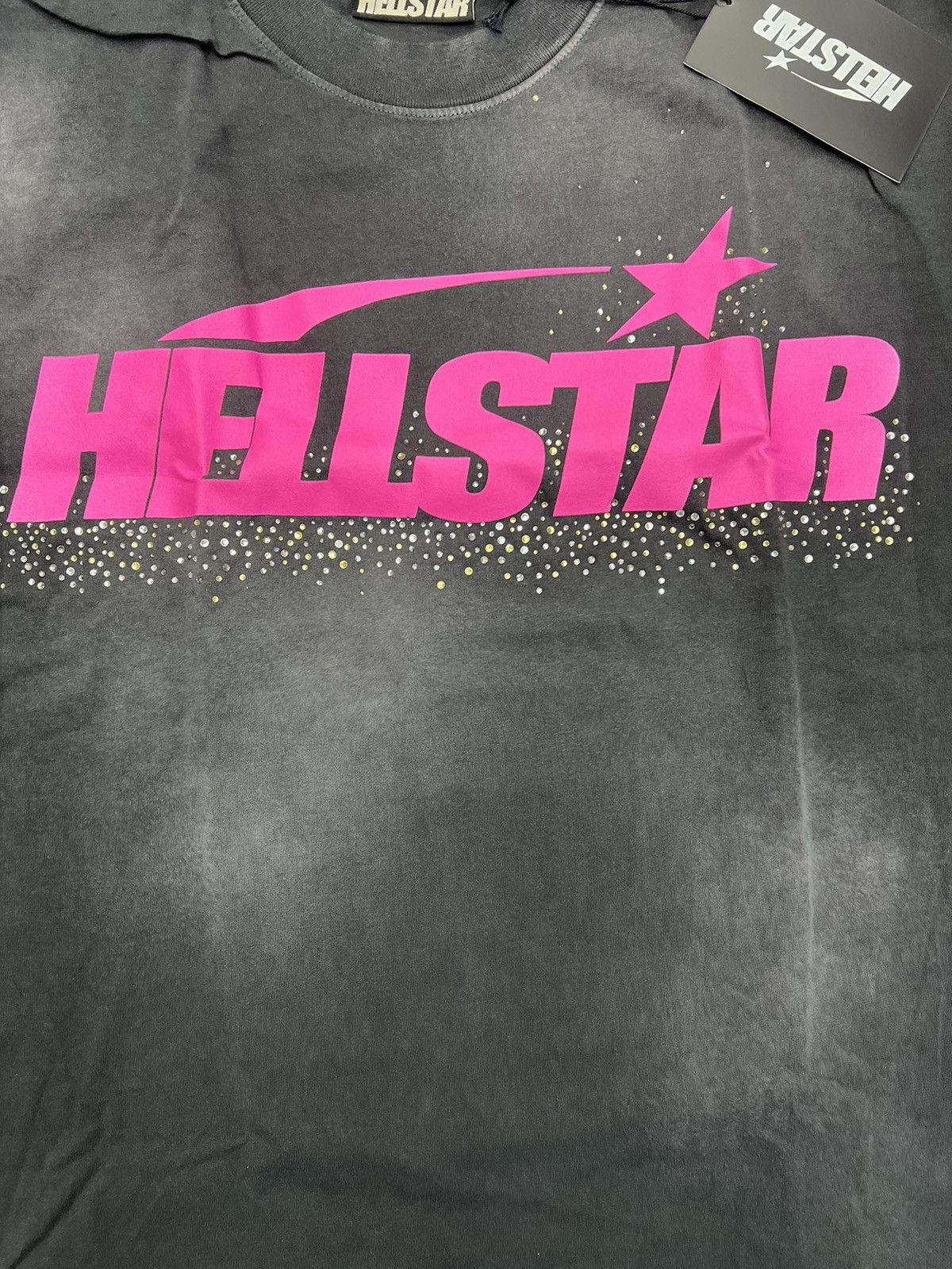 HELLSTAR Hellstar Rhinestone Classic T-Shirt Size US XXL / EU 58 / 5 - 2 Thumbnail