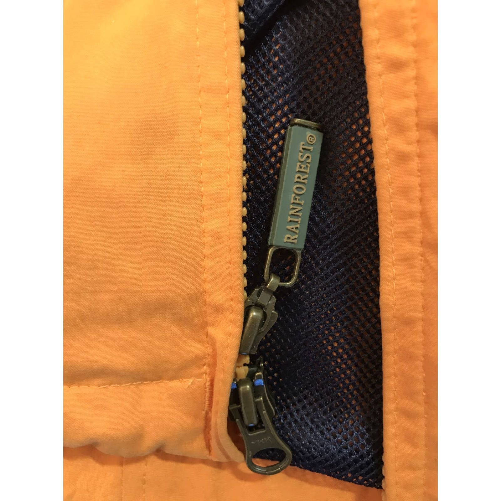 Vintage Rainforest Mens Jacket Coat Full Zip Windbreaker Wind Water Resistant Sz L Size US L / EU 52-54 / 3 - 3 Thumbnail