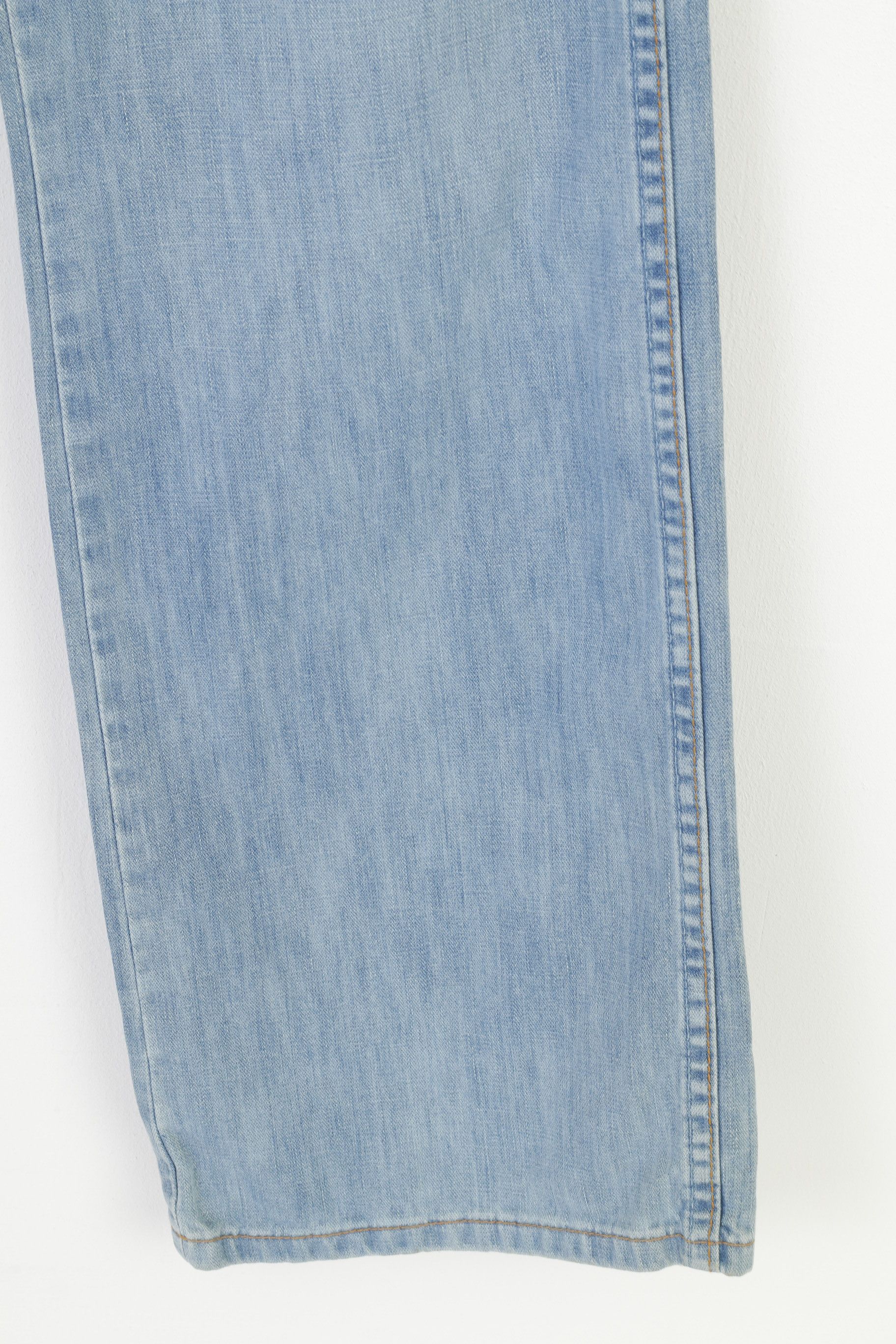 Wrangler Wrangler Men 31 Trousers Denim Blue Jeans Cotton 10703 Size US 31 - 3 Thumbnail