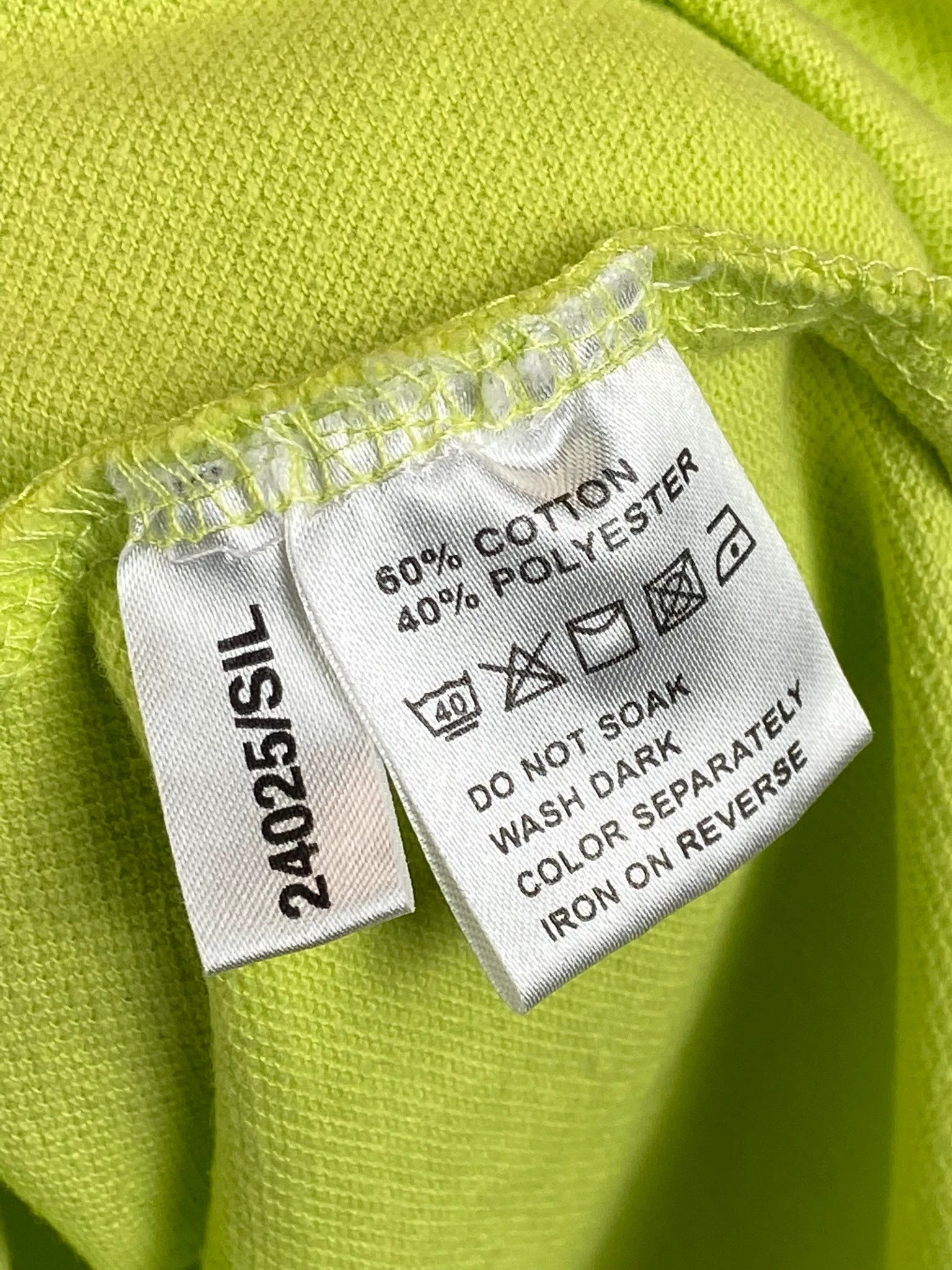 Yves Saint Laurent YSL Lime Tee / Clean Quiet Luxury Minimal (M) Size US M / EU 48-50 / 2 - 5 Thumbnail