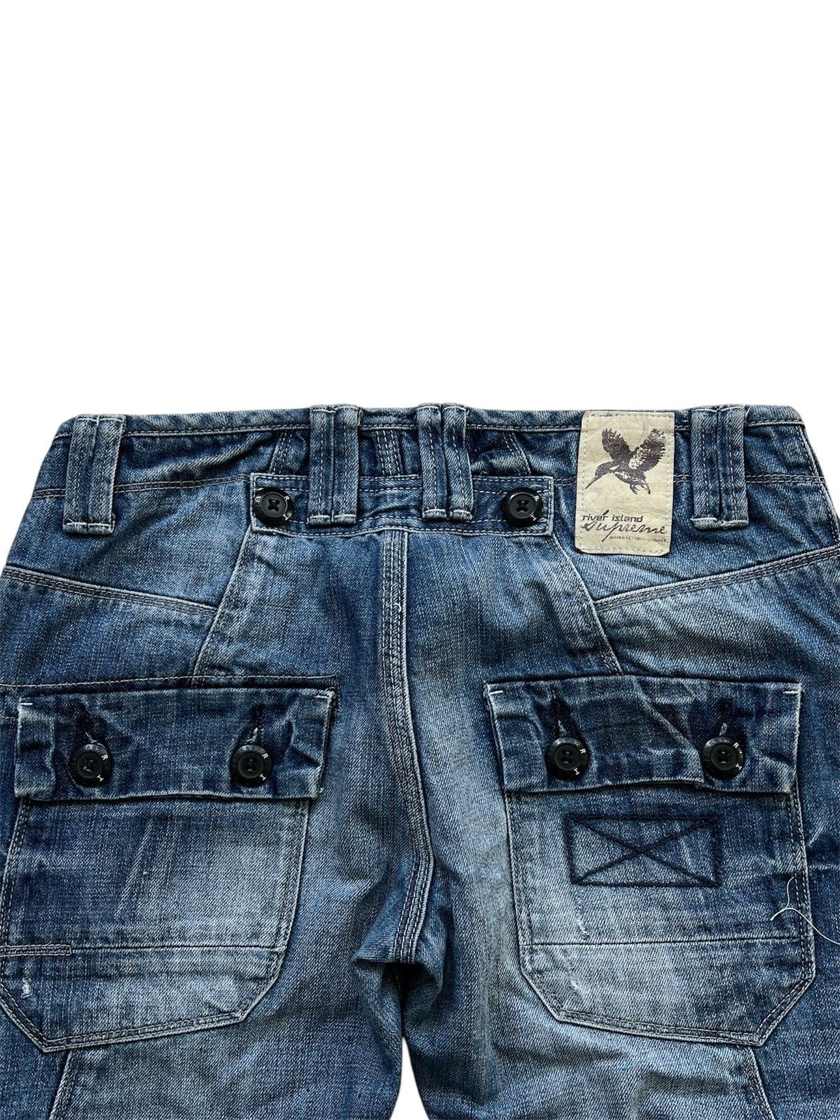 Hysteric Glamour × Japanese Brand 💥WASHED HYSTERIC GLAMOUR BALENCIAGA STYLE JAPANESE JEANS Size US 32 / EU 48 - 4 Thumbnail