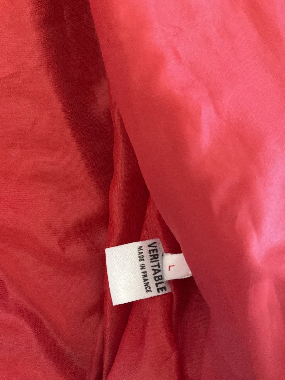 Vintage Vintage red leather jacket with bangs Size L / US 10 / IT 46 - 15 Thumbnail