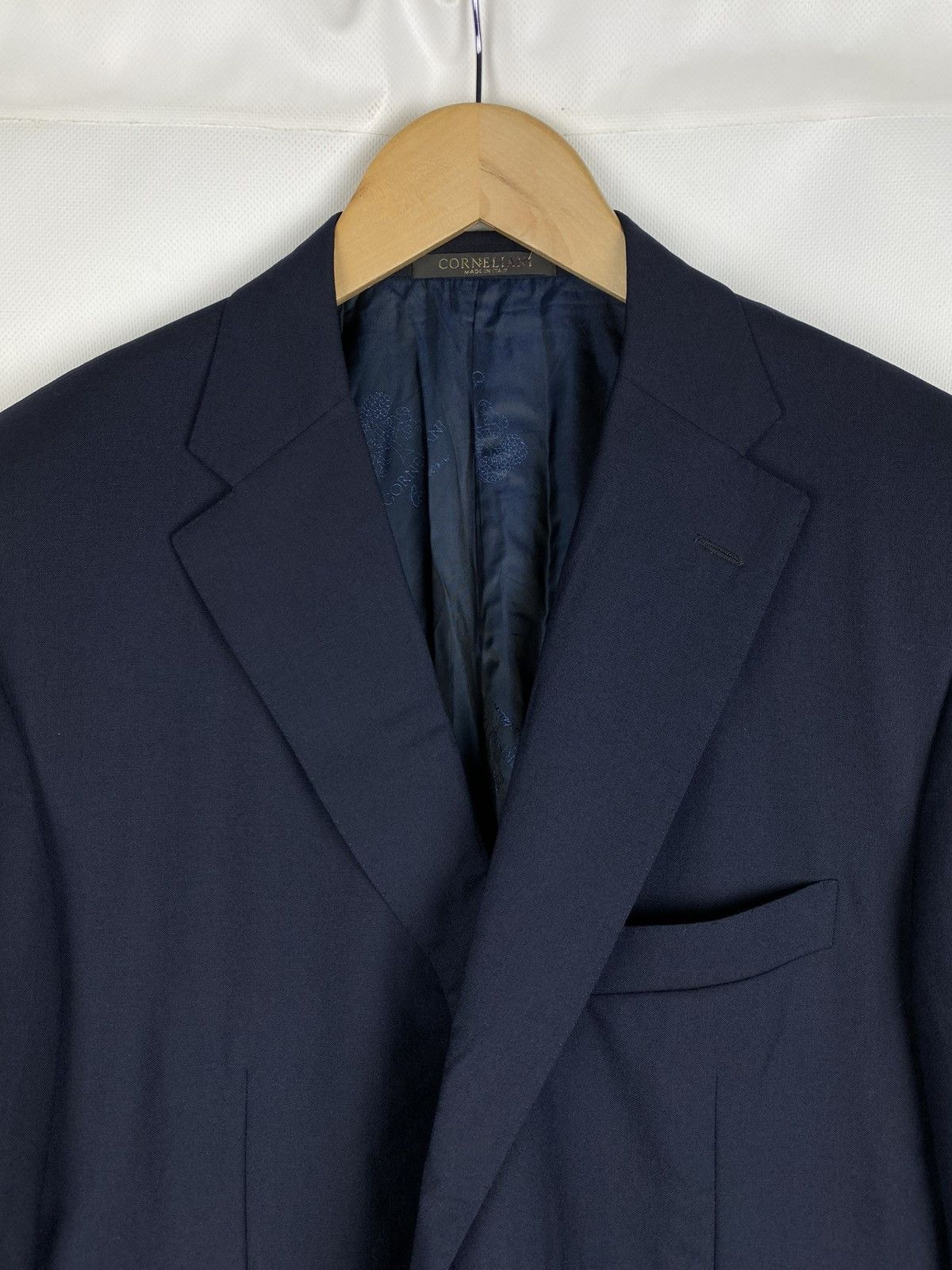 Corneliani Corneliani 100’s ExtraFine Wool blazer jacket sportcoat Size 44R - 8 Thumbnail