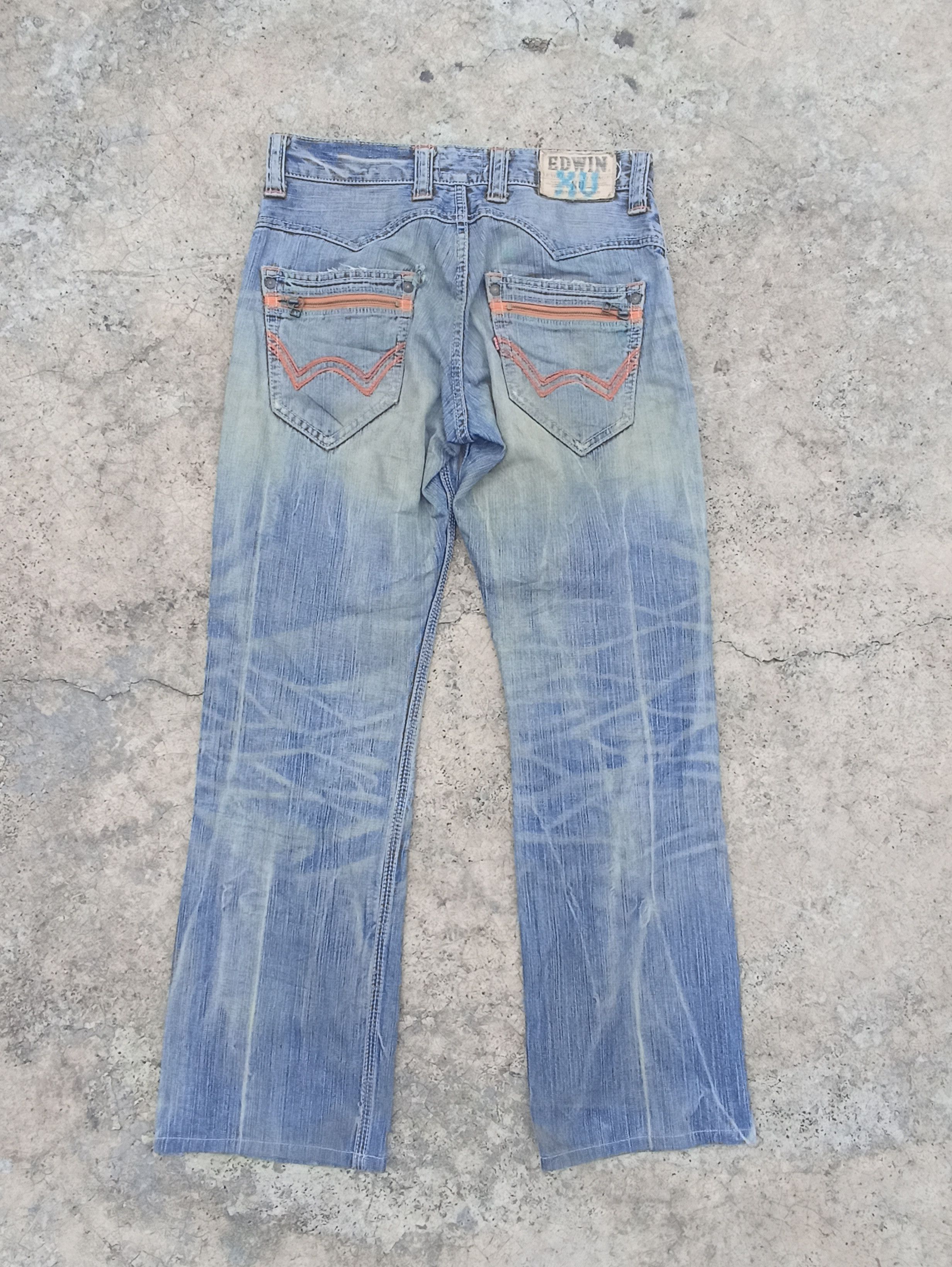 Edwin Vtg Edwin jeans washed LGB Street fashion Edwin Exclusive Size US 32 / EU 48 - 8 Thumbnail