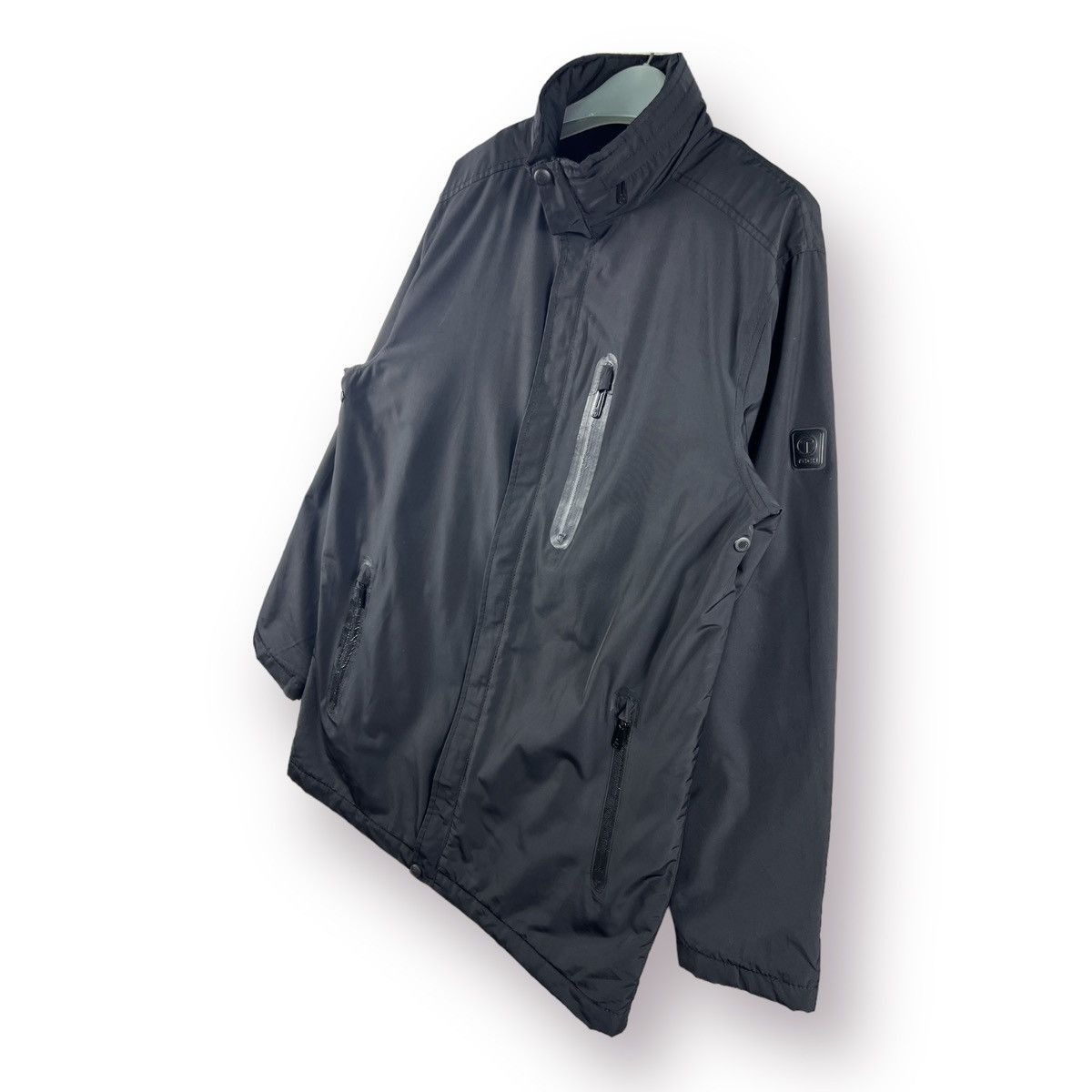 Designer × Tumi 🔥 TUMI TECH HIDDEN HOODIE ZIPPER HEAVY JACKET - S Size US S / EU 44-46 / 1 - 2 Thumbnail